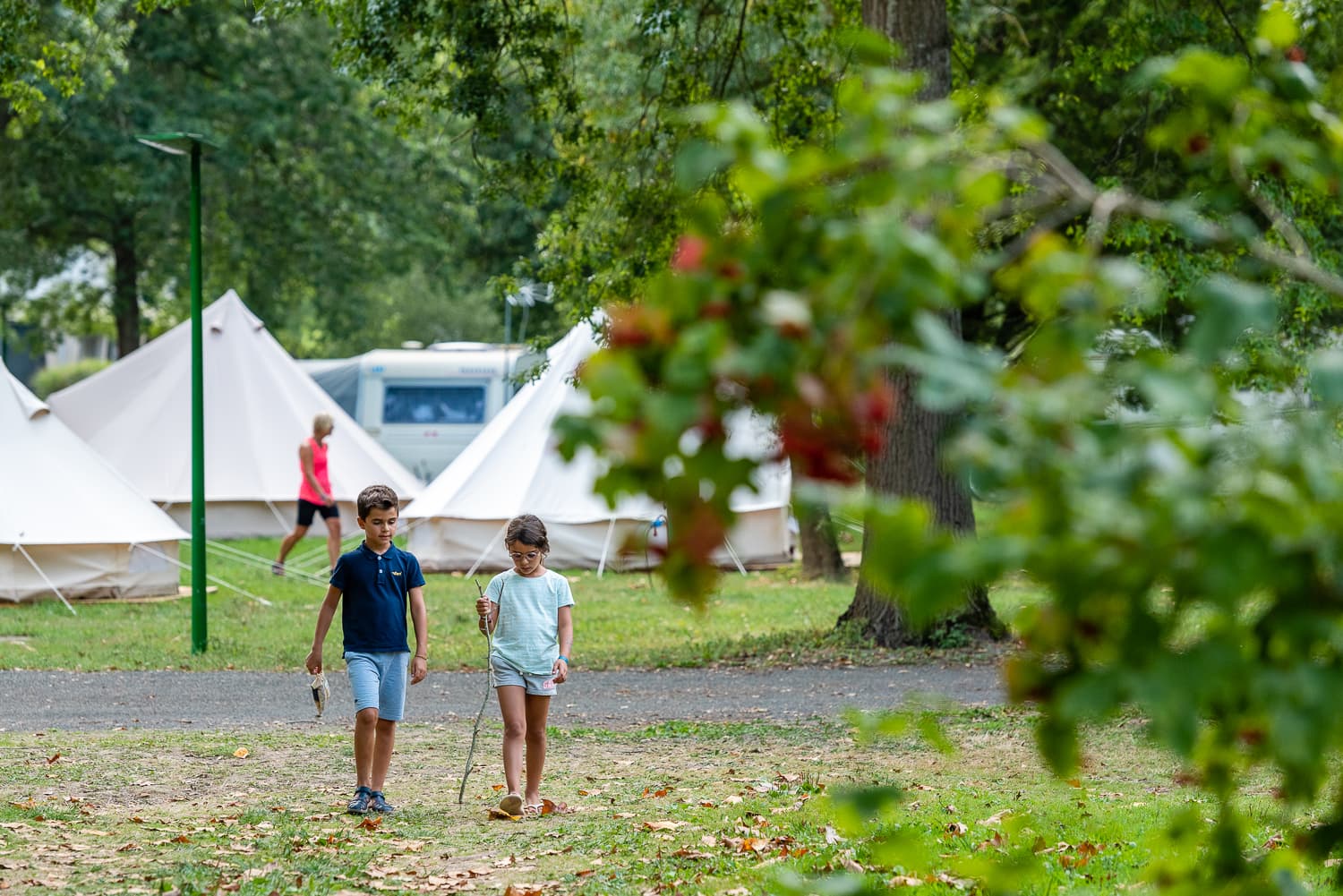 A scenery from Camping L'Escale de Loire