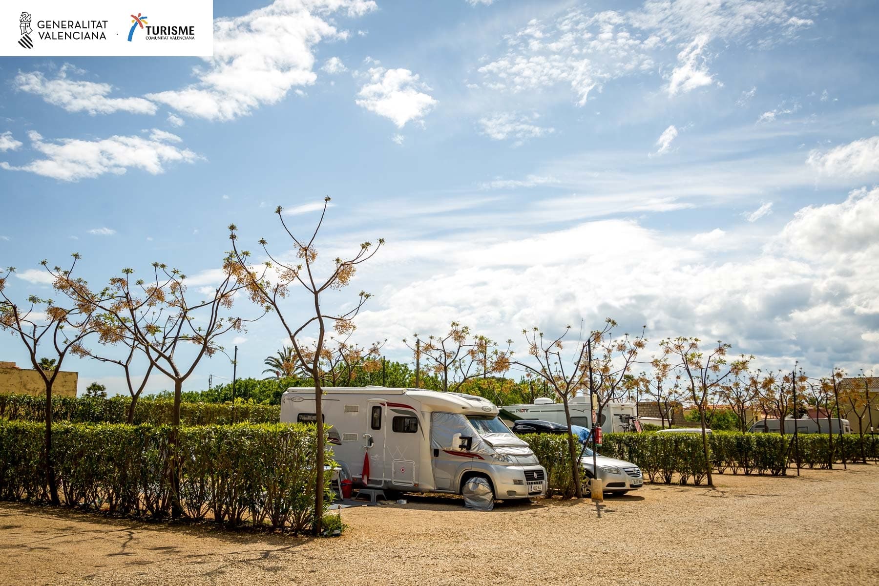 A scenery from Camping Alegría del Mar