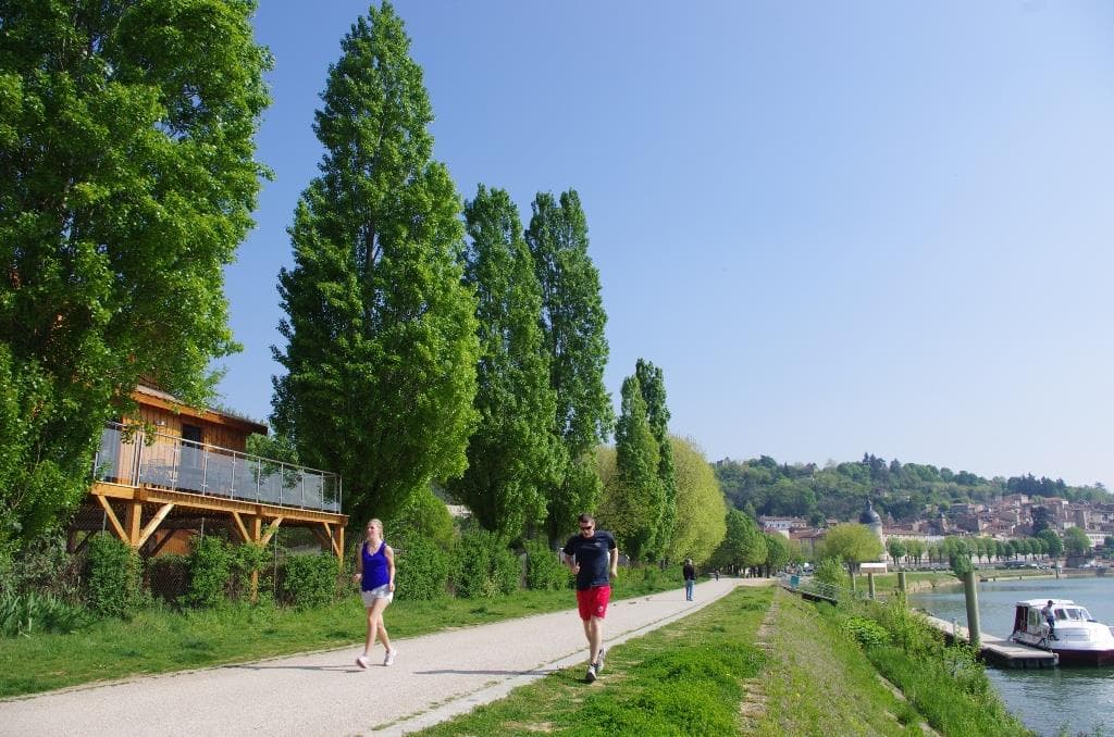 A scenery from Camping Kanopée Village