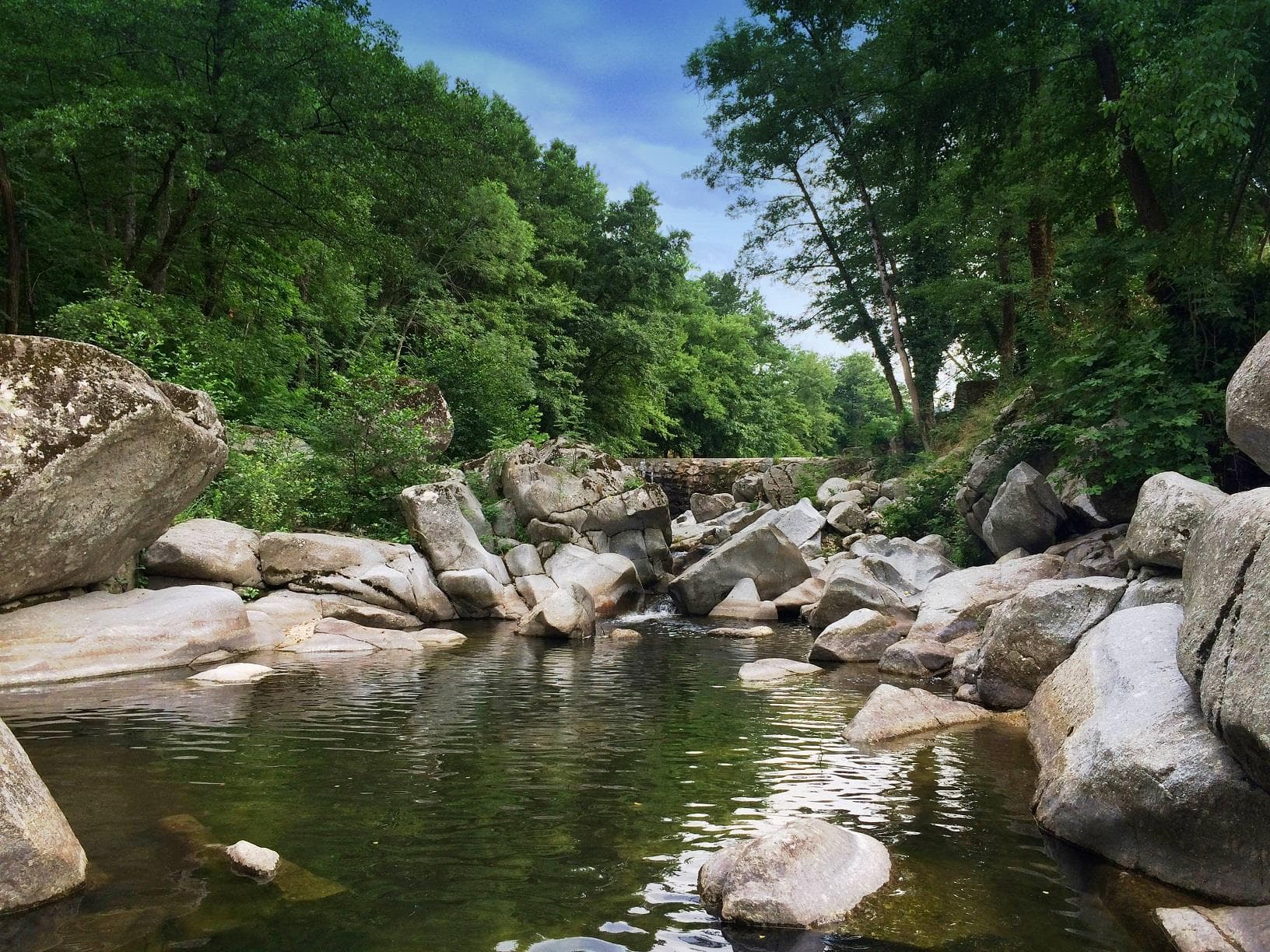 A scenery from Camping La Salendrinque
