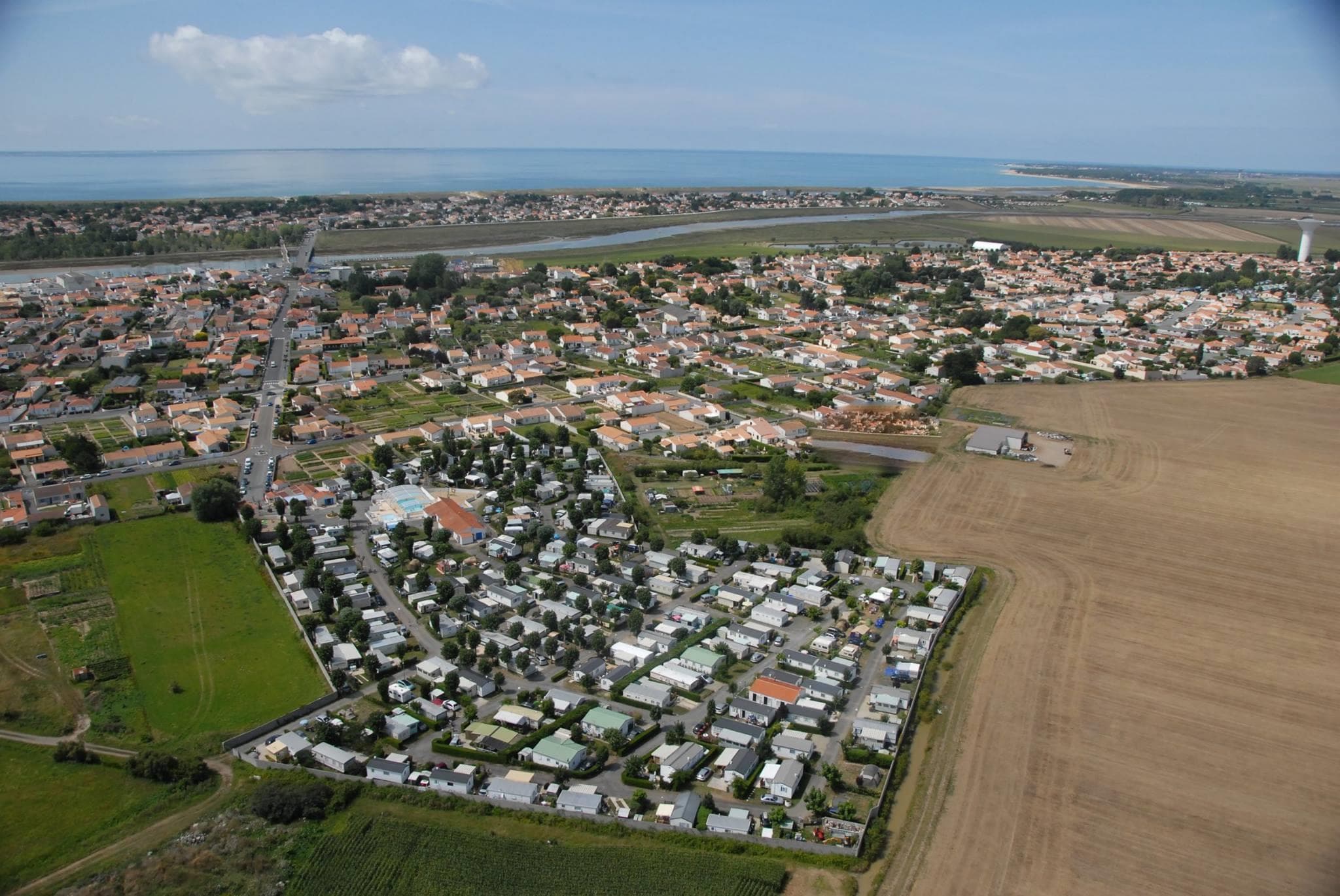 A scenery from Flower Camping Le Pré des Sables