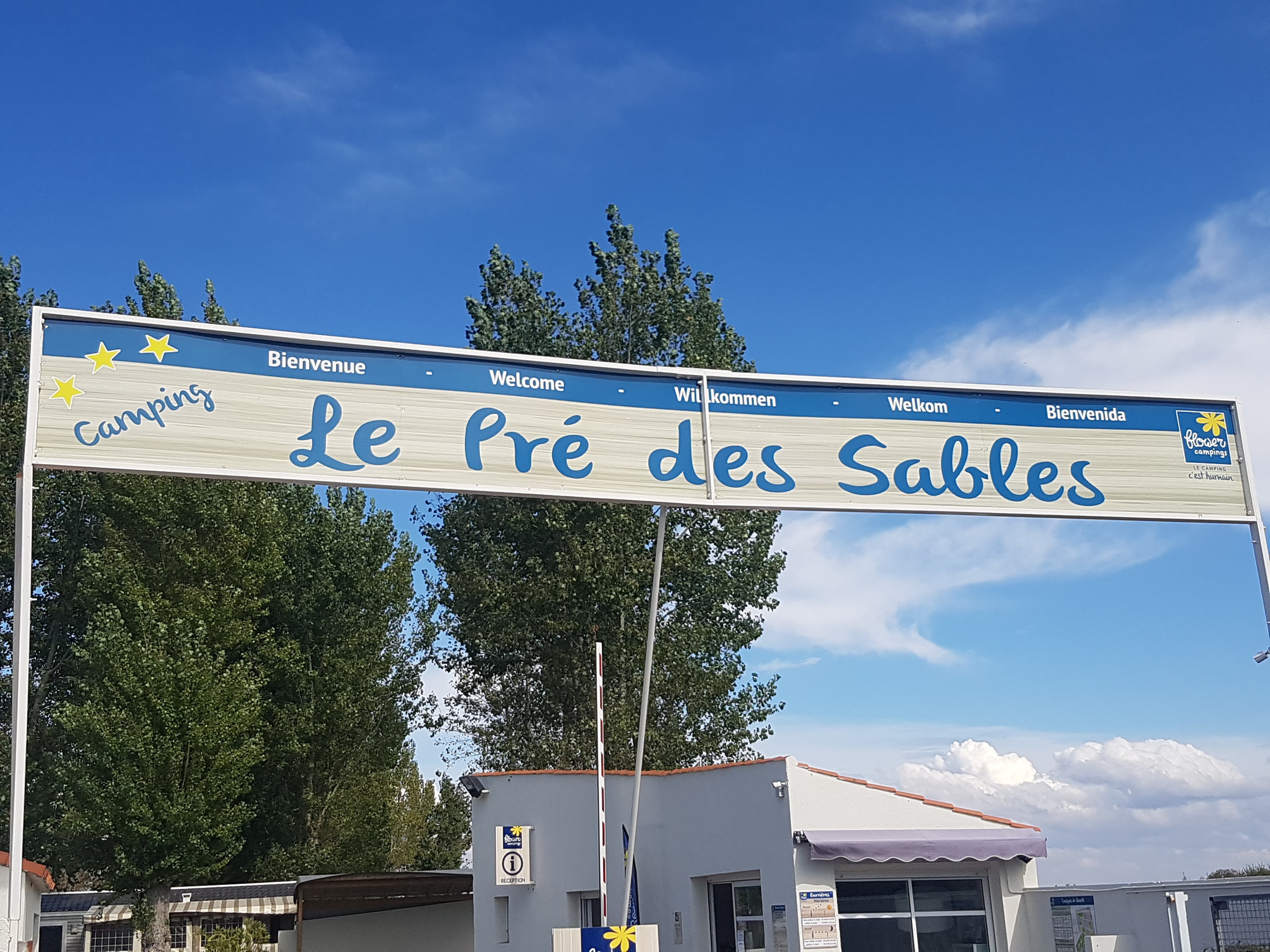 A scenery from Flower Camping Le Pré des Sables