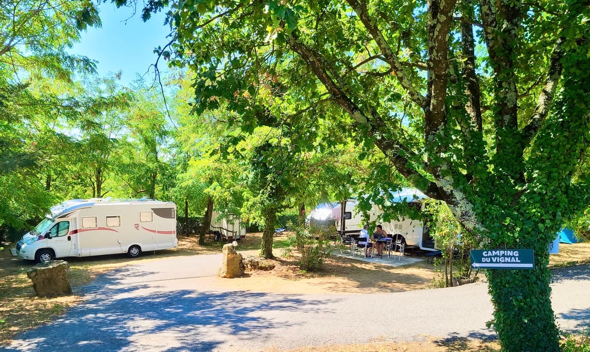 A scenery from Camping du Vignal
