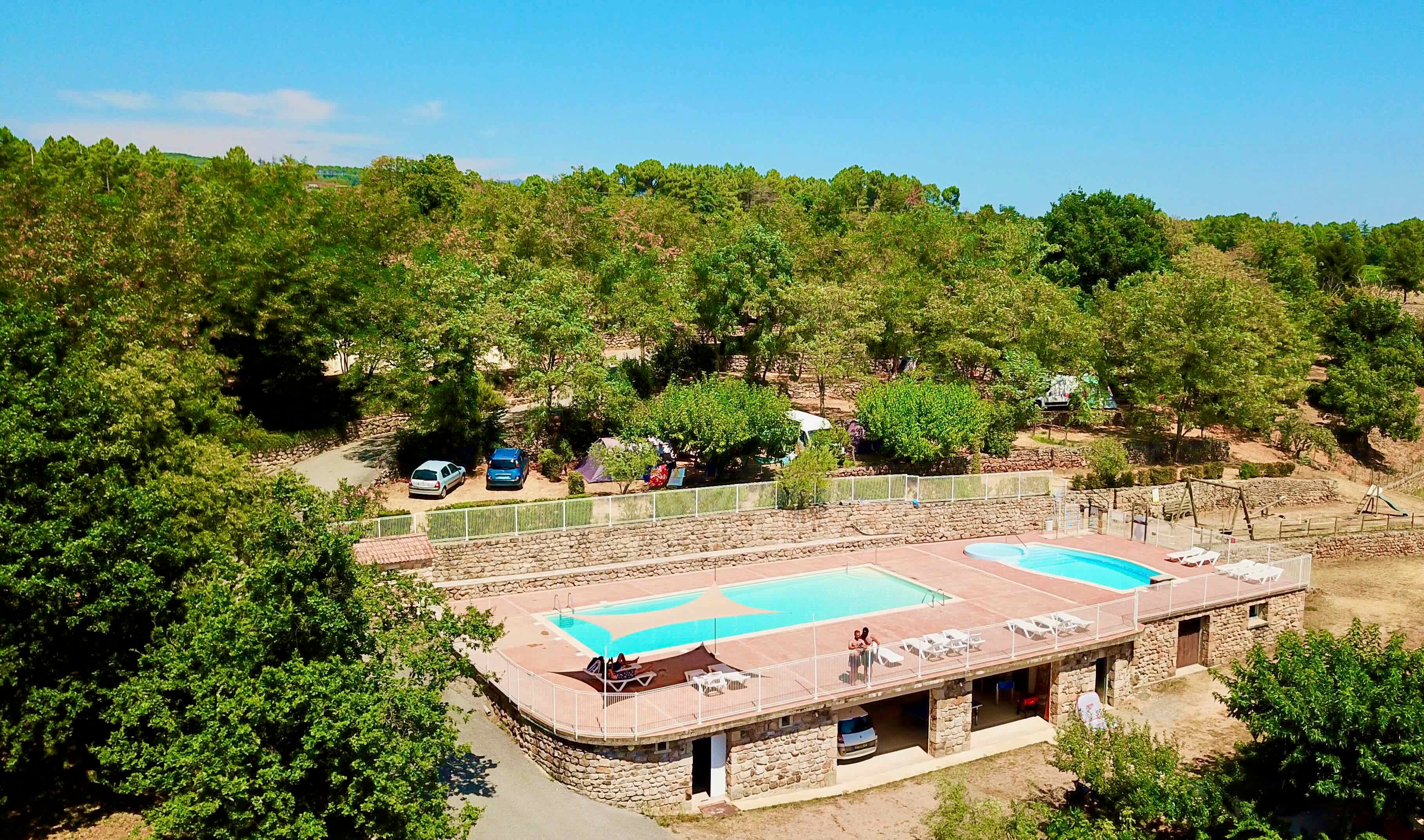 A scenery from Camping du Vignal