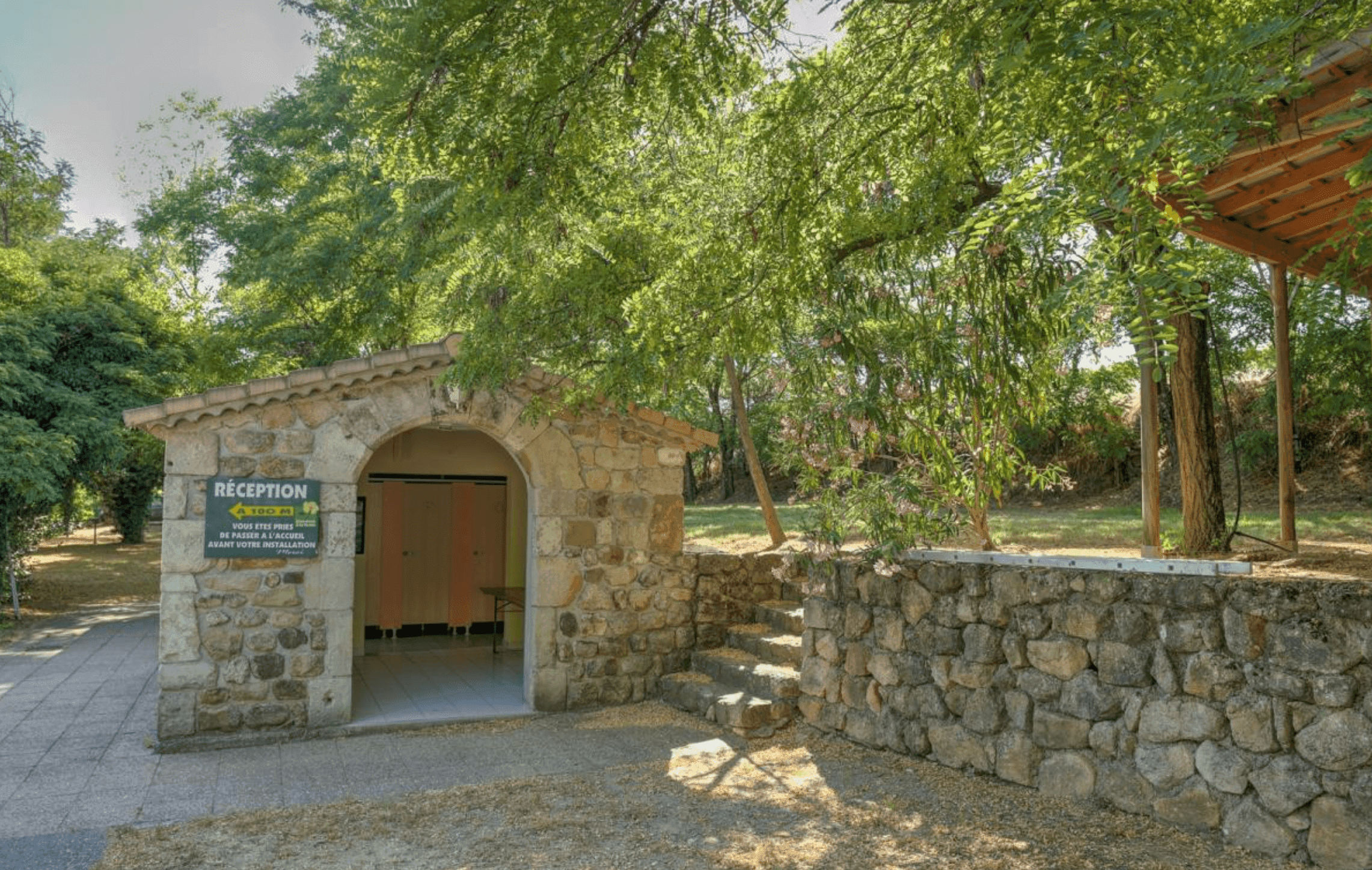 A scenery from Camping du Vignal