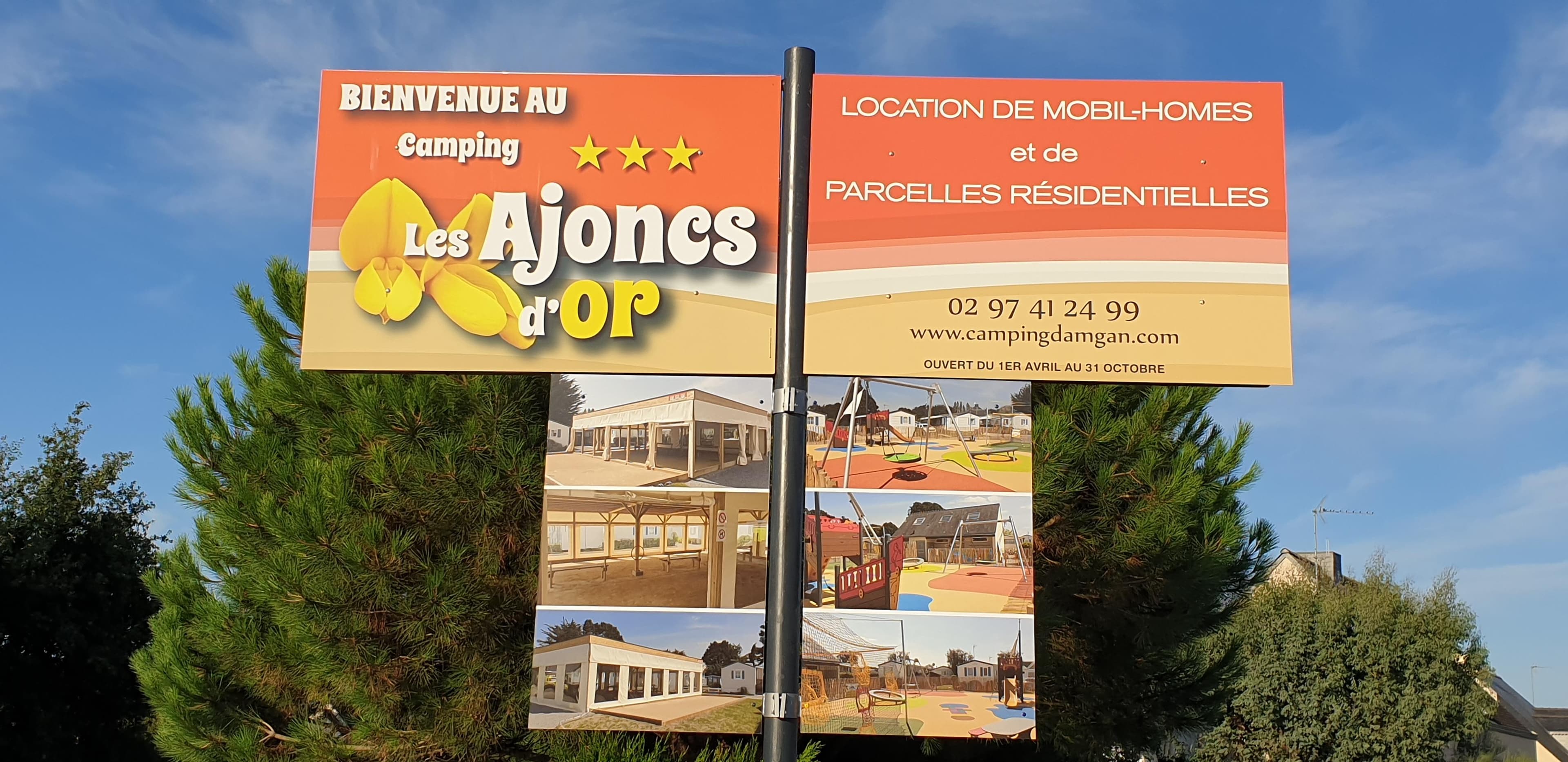 A scenery from Camping Les Ajoncs d'Or