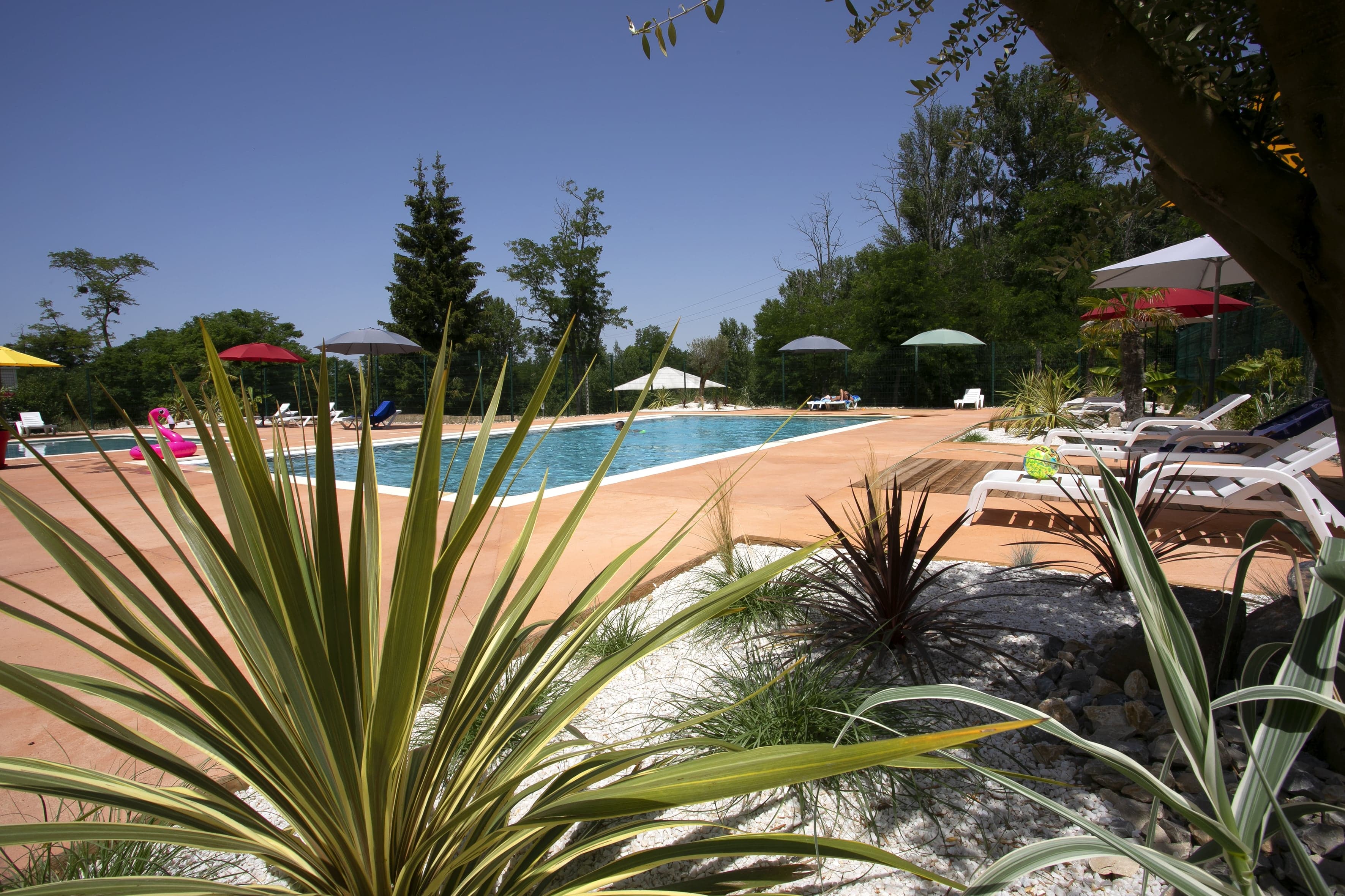 A scenery from Camping La Bastide