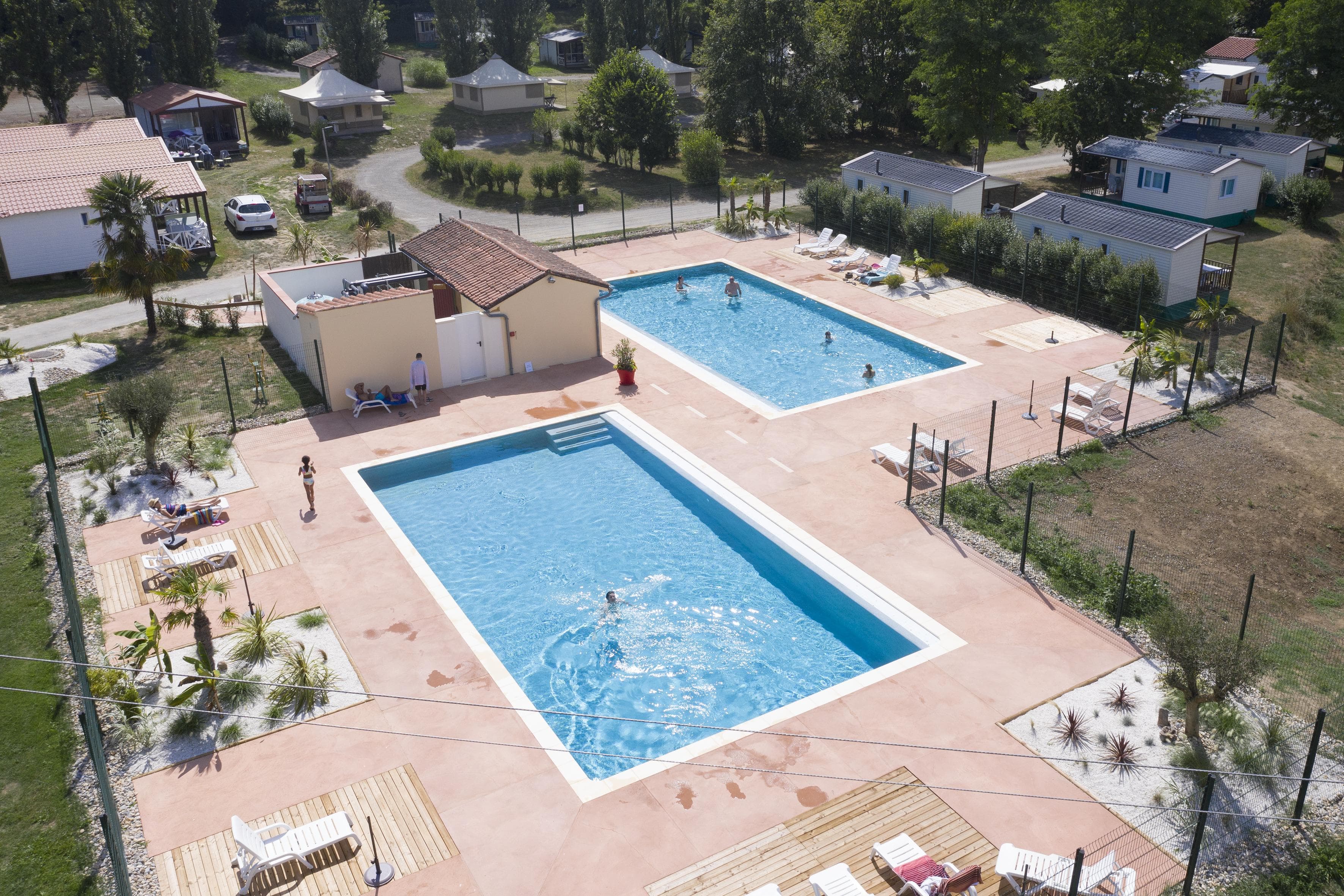 A scenery from Camping La Bastide