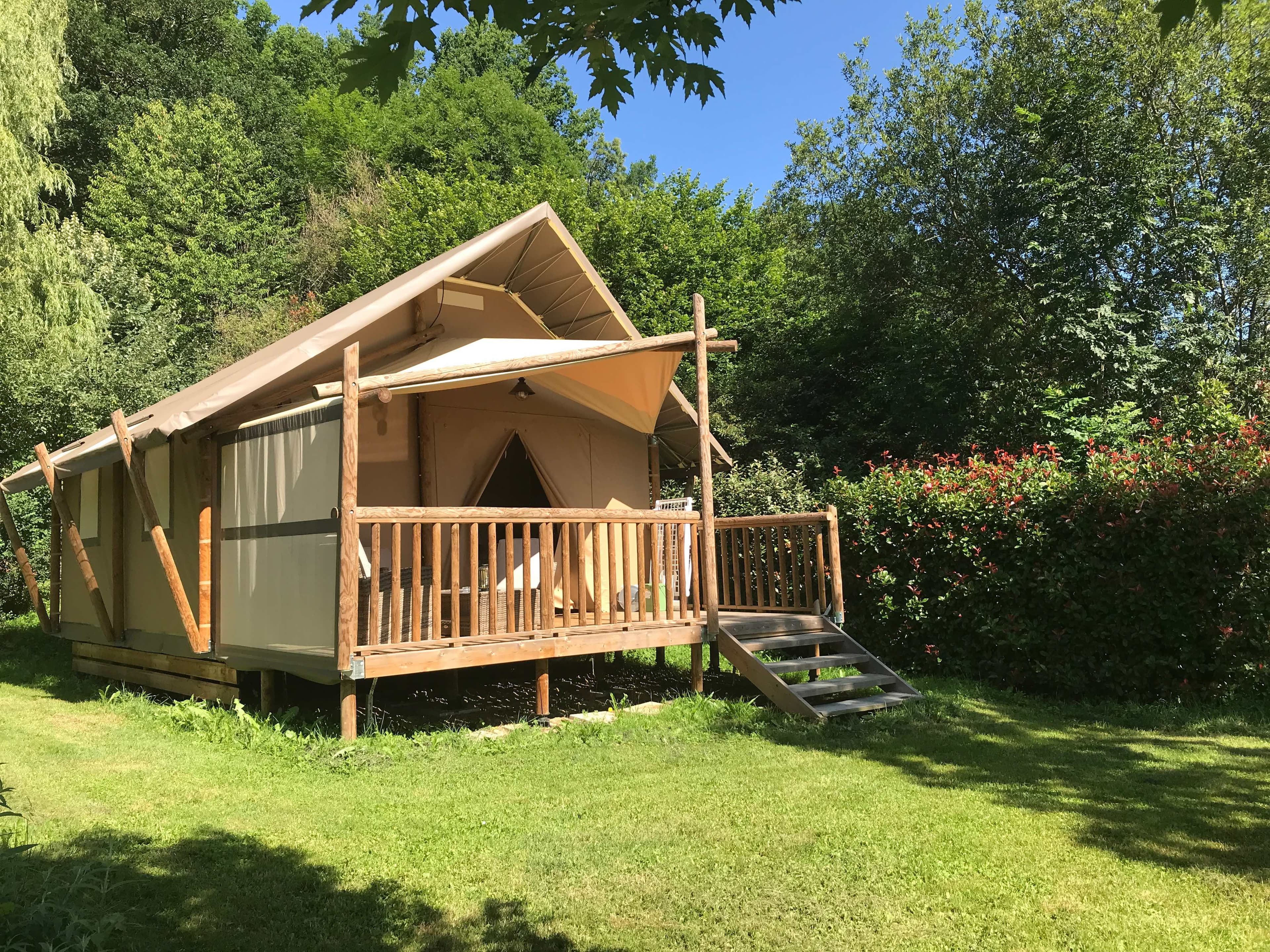 A scenery from Camping Gîte Au Songe du Valier