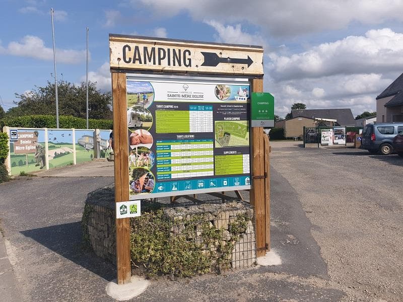 A scenery from Camping Sainte Mère Eglise