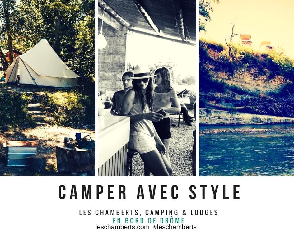 A scenery from Les Chamberts camping et lodges