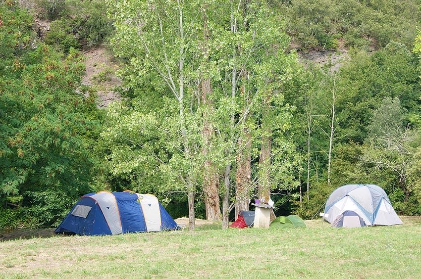 A scenery from Camping le Chaudebry