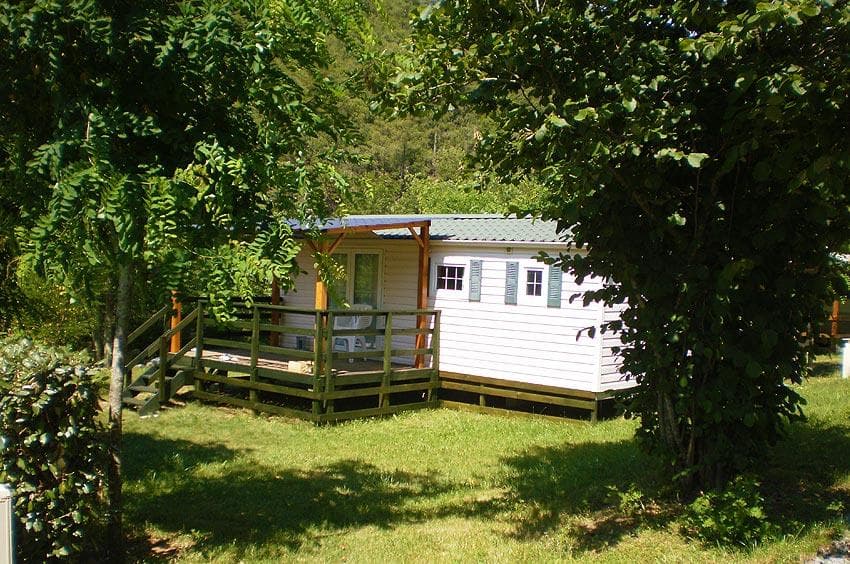 A scenery from Camping le Chaudebry