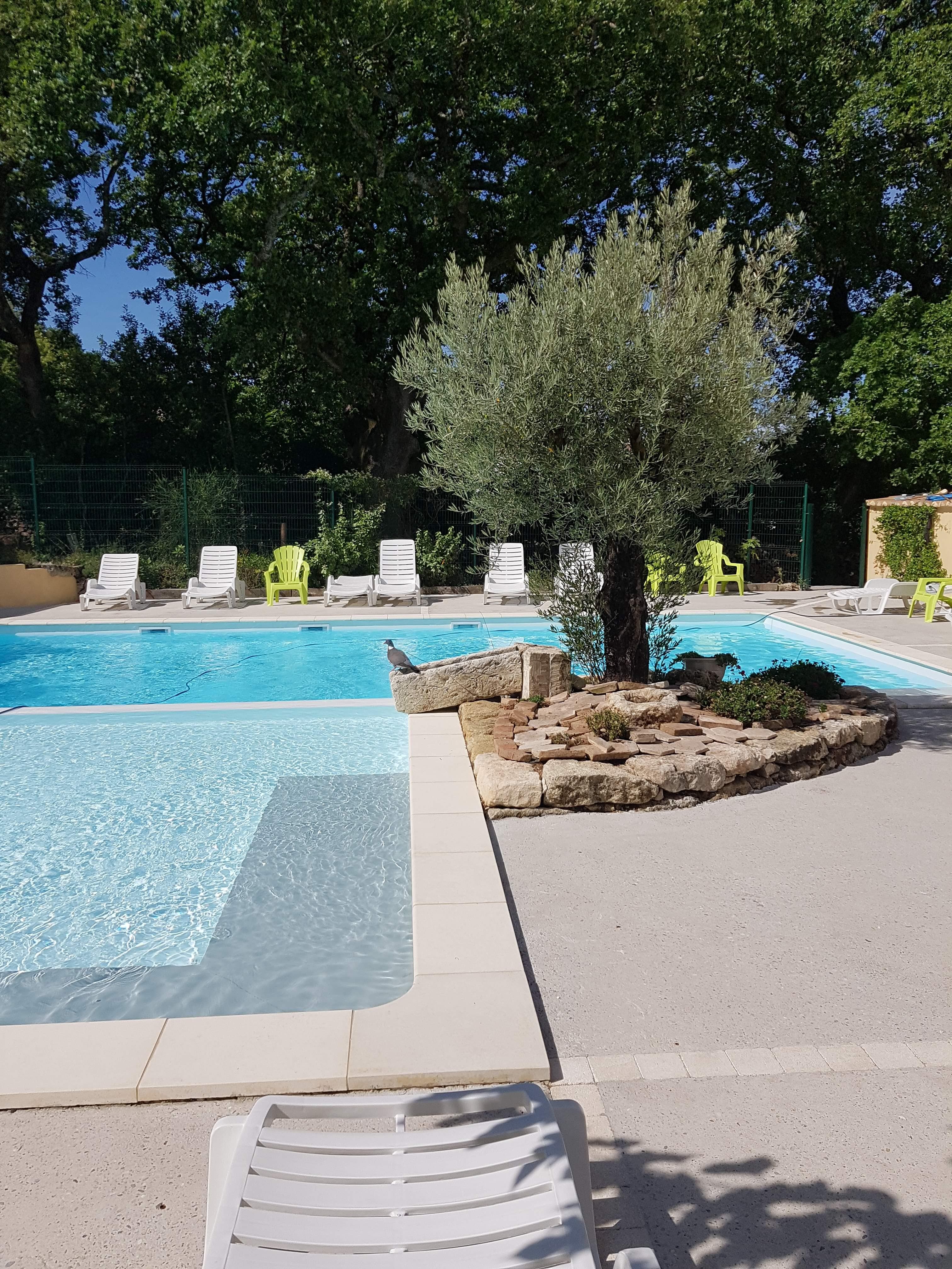 A scenery from Camping de la Colline