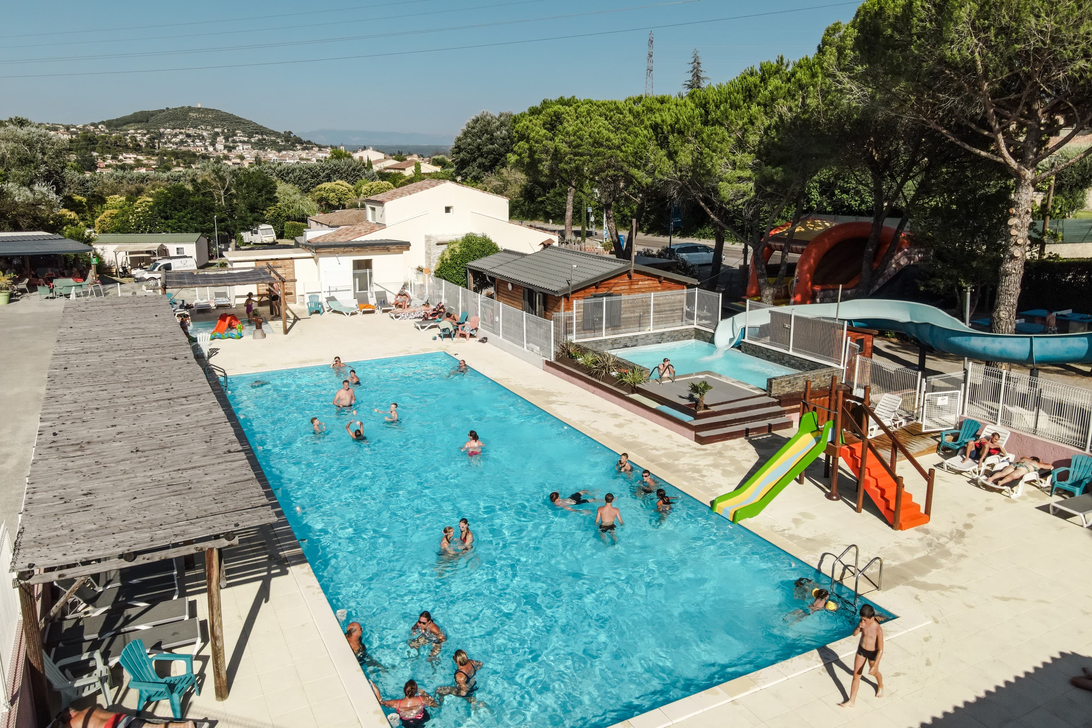 A scenery from Flower Camping Provence Vallée