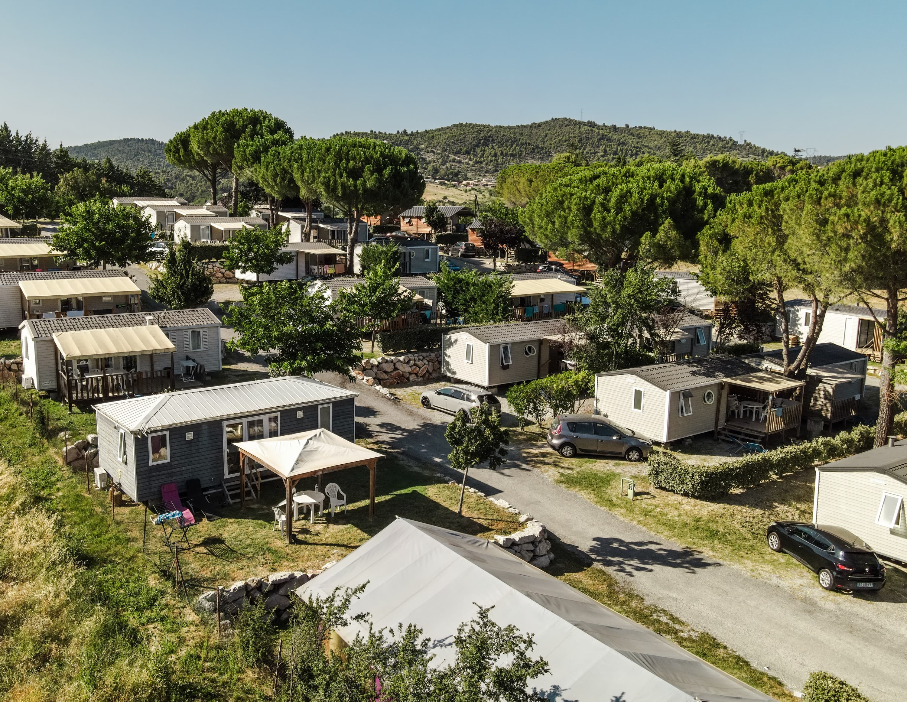 A scenery from Flower Camping Provence Vallée