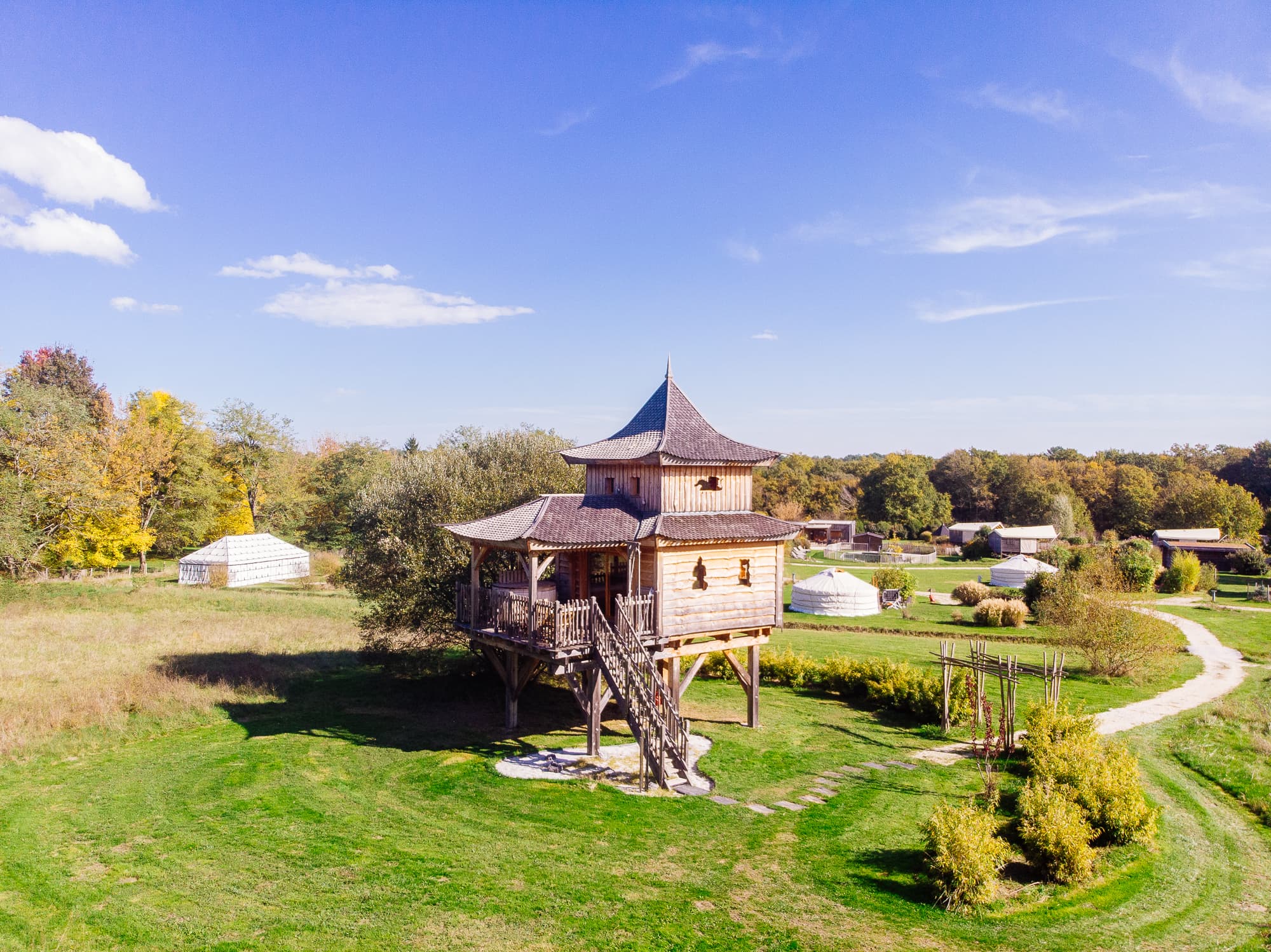 A scenery from Domaine EcÔtelia