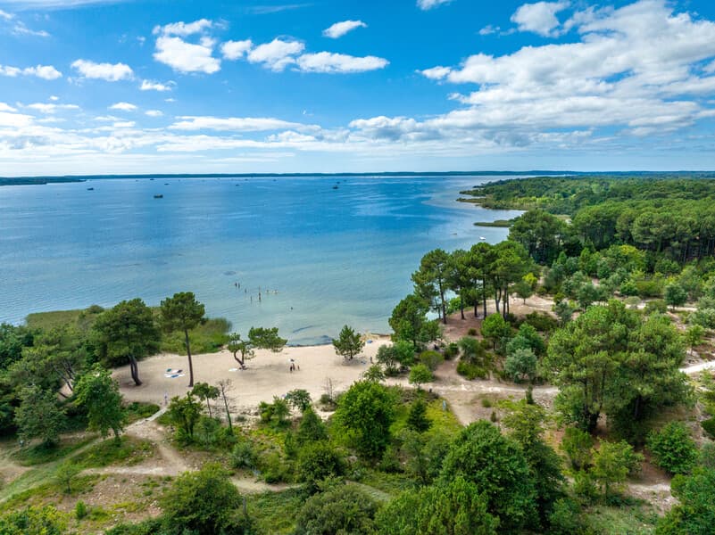 A scenery from OLD - Camping Au Lac de Biscarrosse