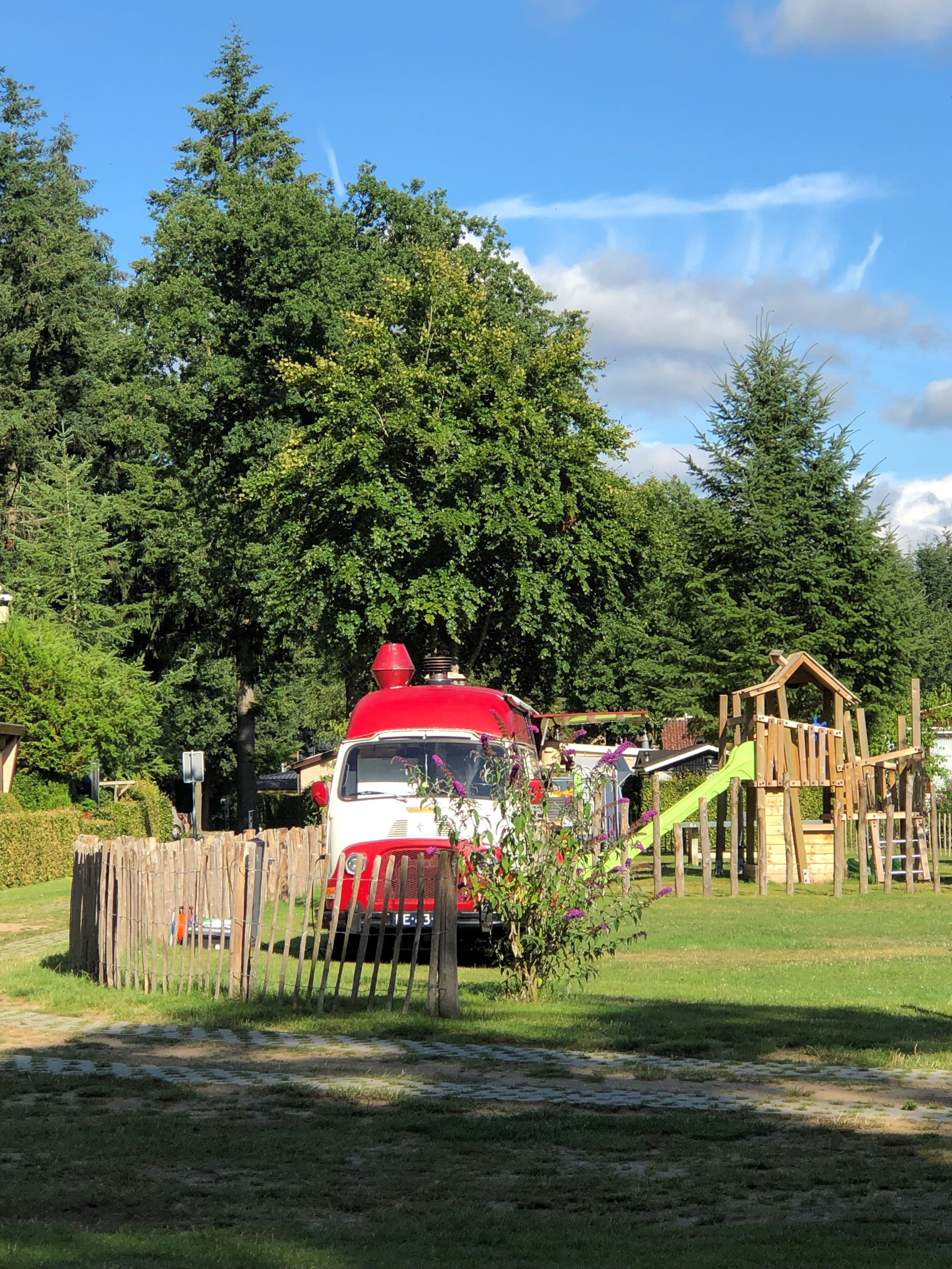A scenery from Camping Boslust