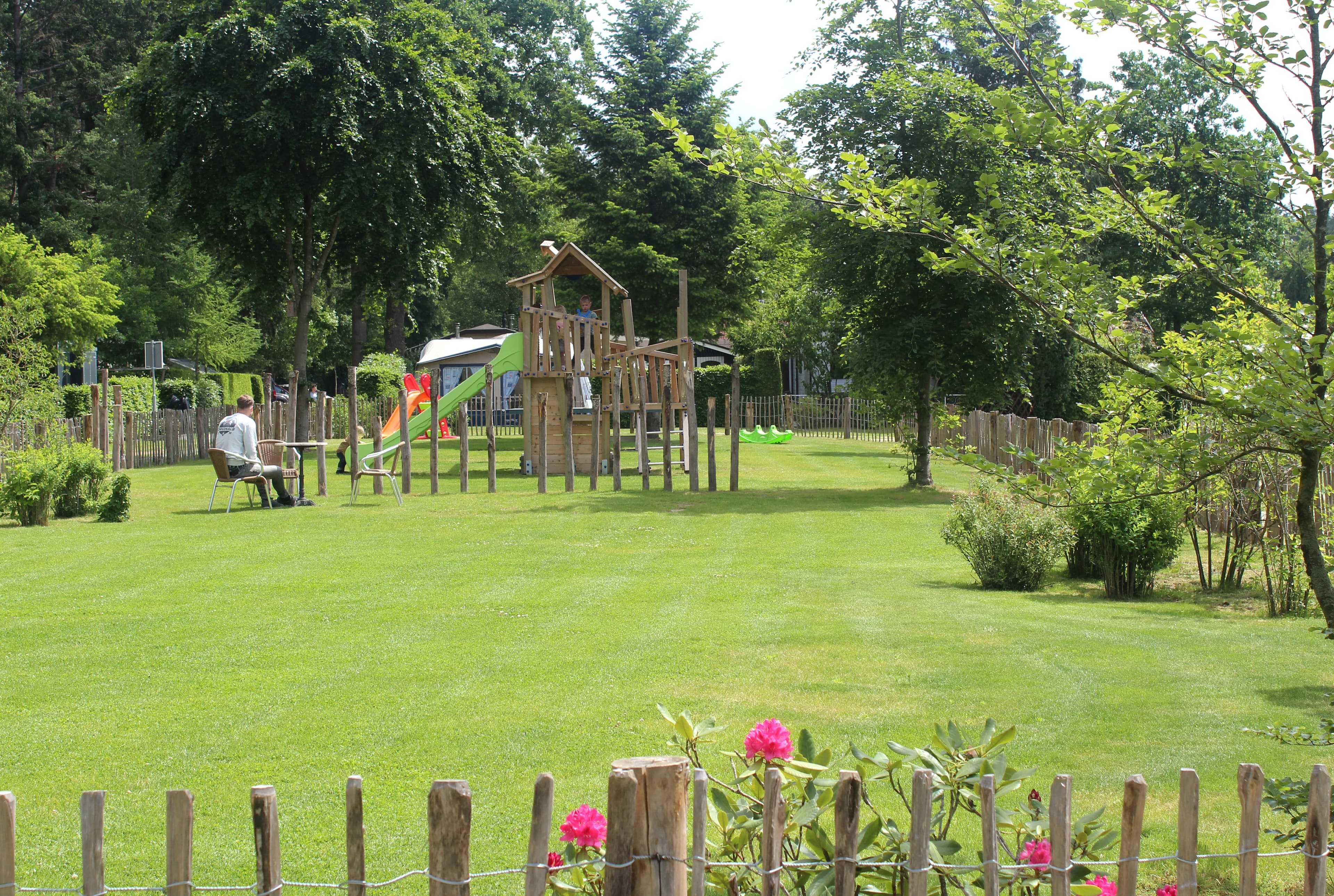 A scenery from Camping Boslust
