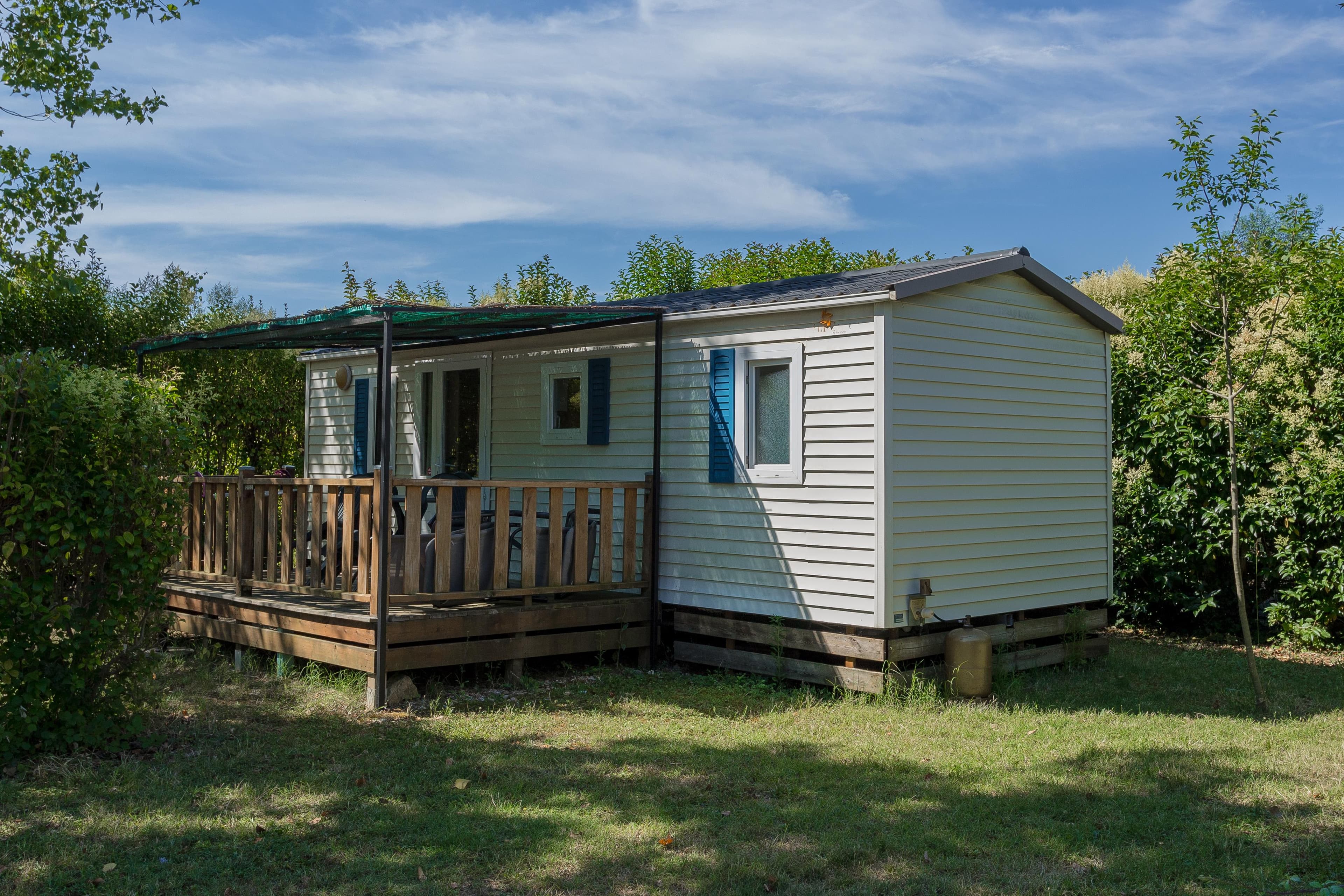 A scenery from Camping de Montolieu