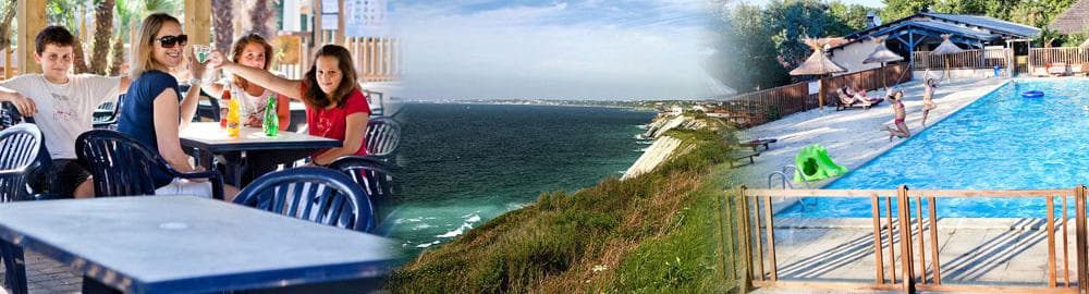 A scenery from Flower Camping de la Corniche