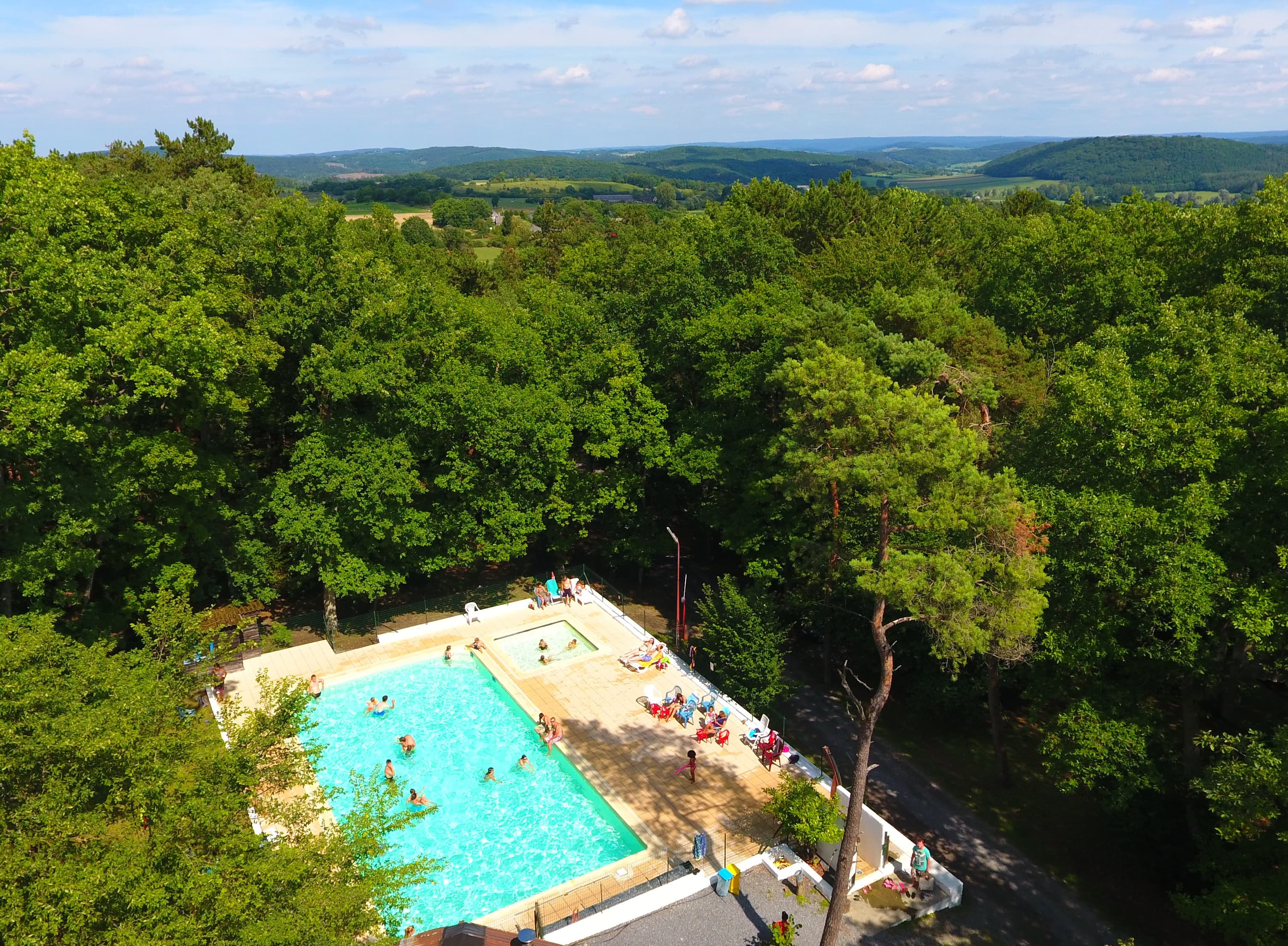 A scenery from Camping Papillon Rochefort