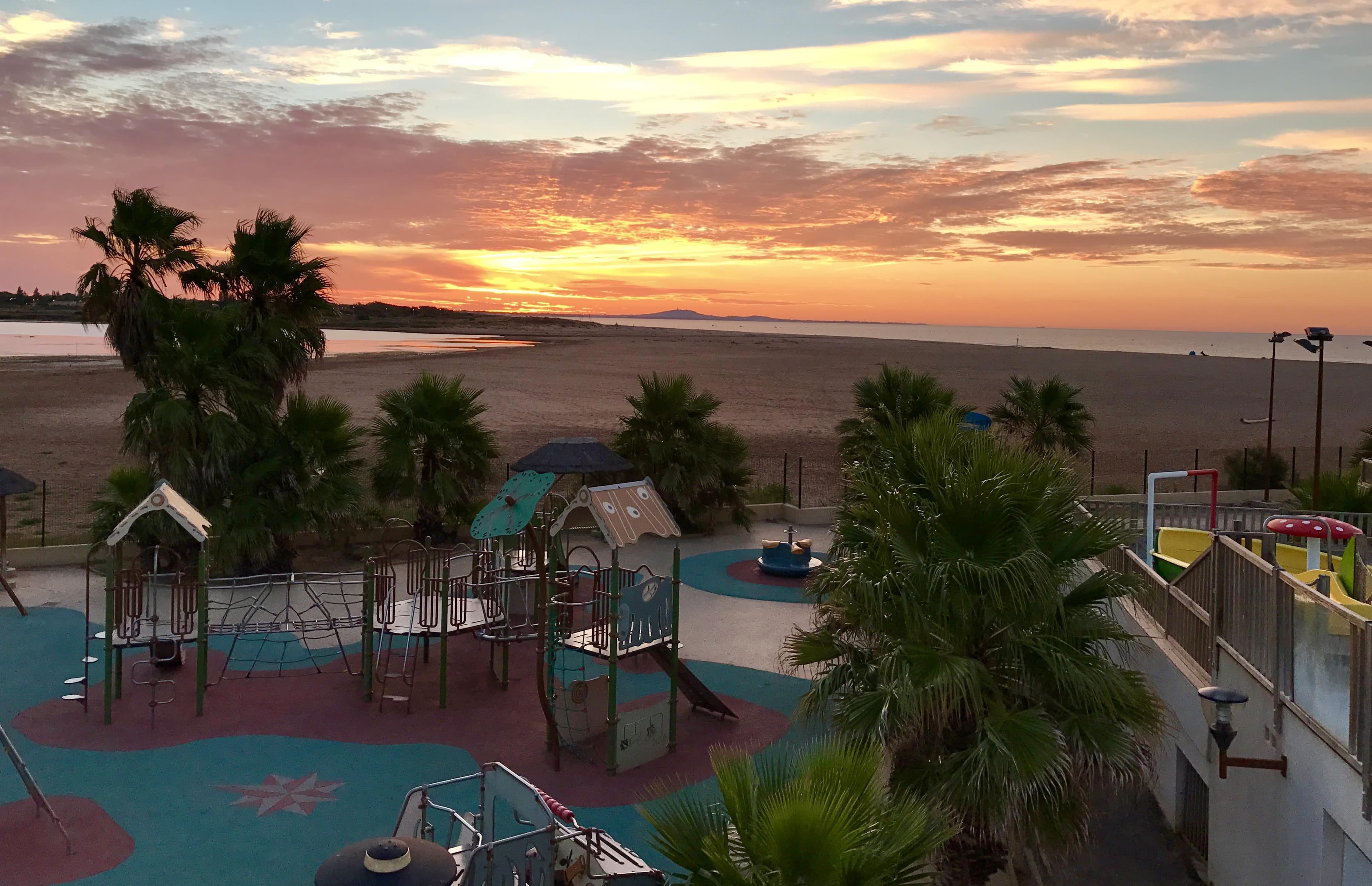 A scenery from Camping Bleu Marine