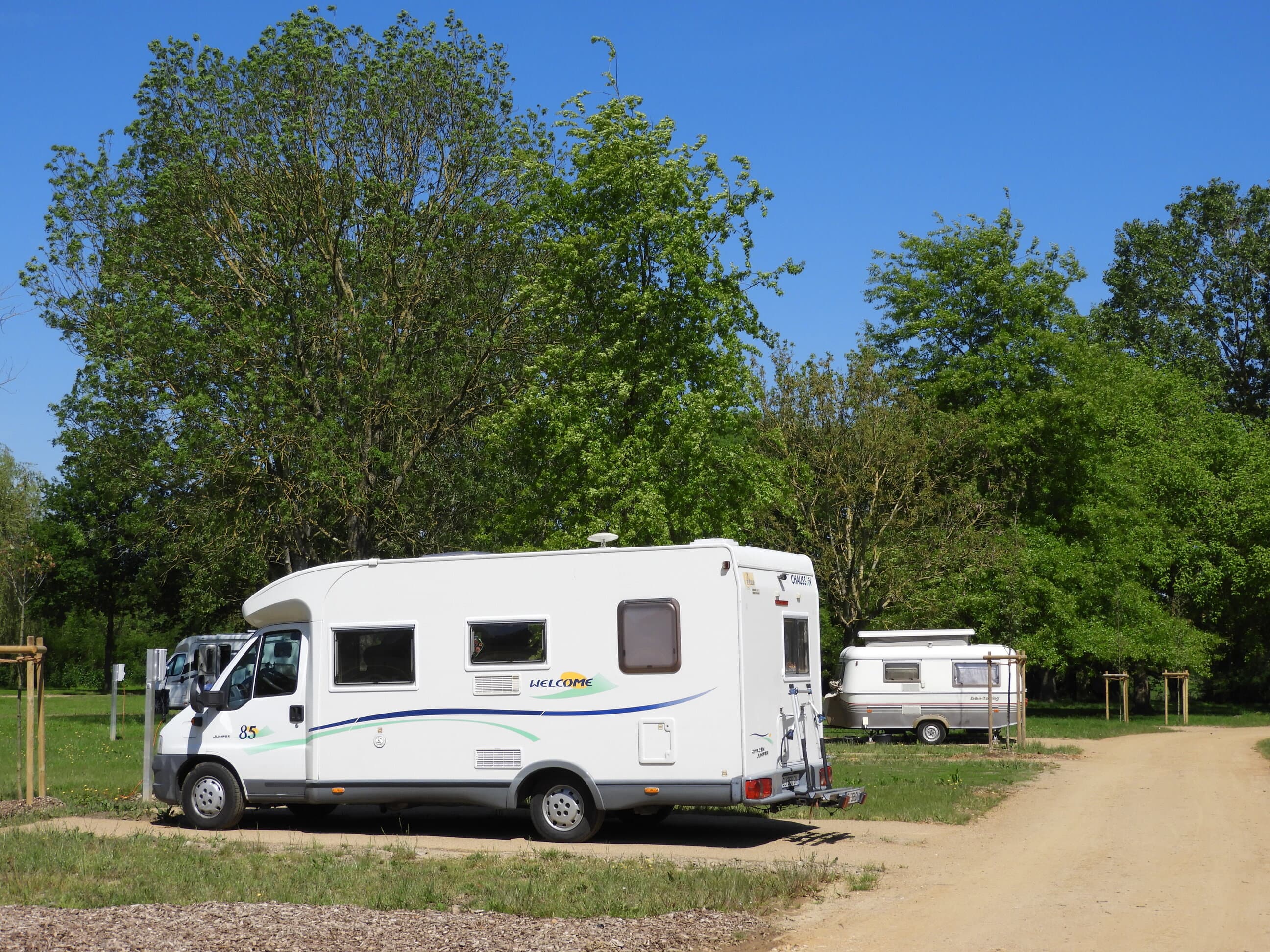 A scenery from Camping du Lion d'Angers
