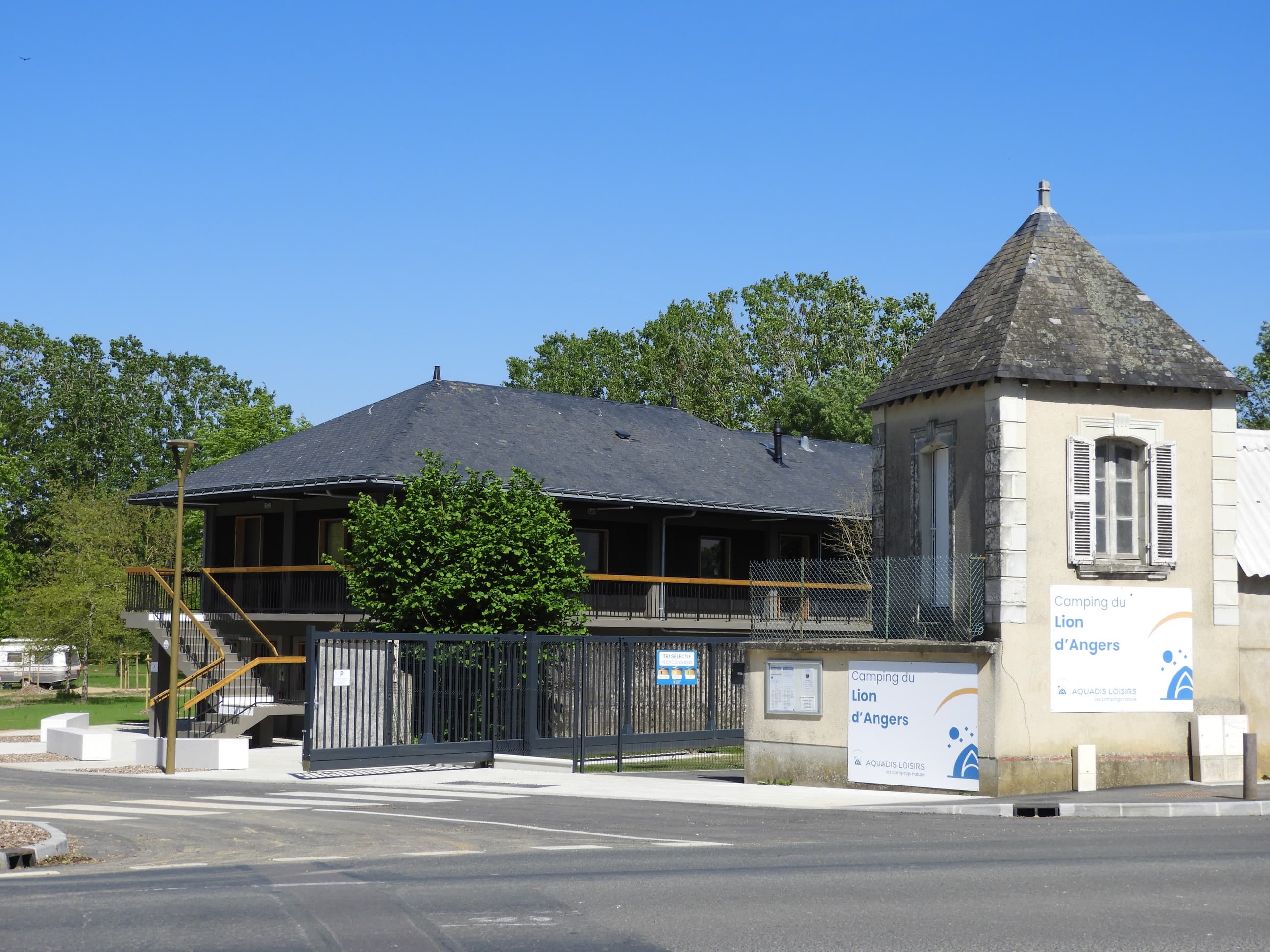 A scenery from Camping du Lion d'Angers