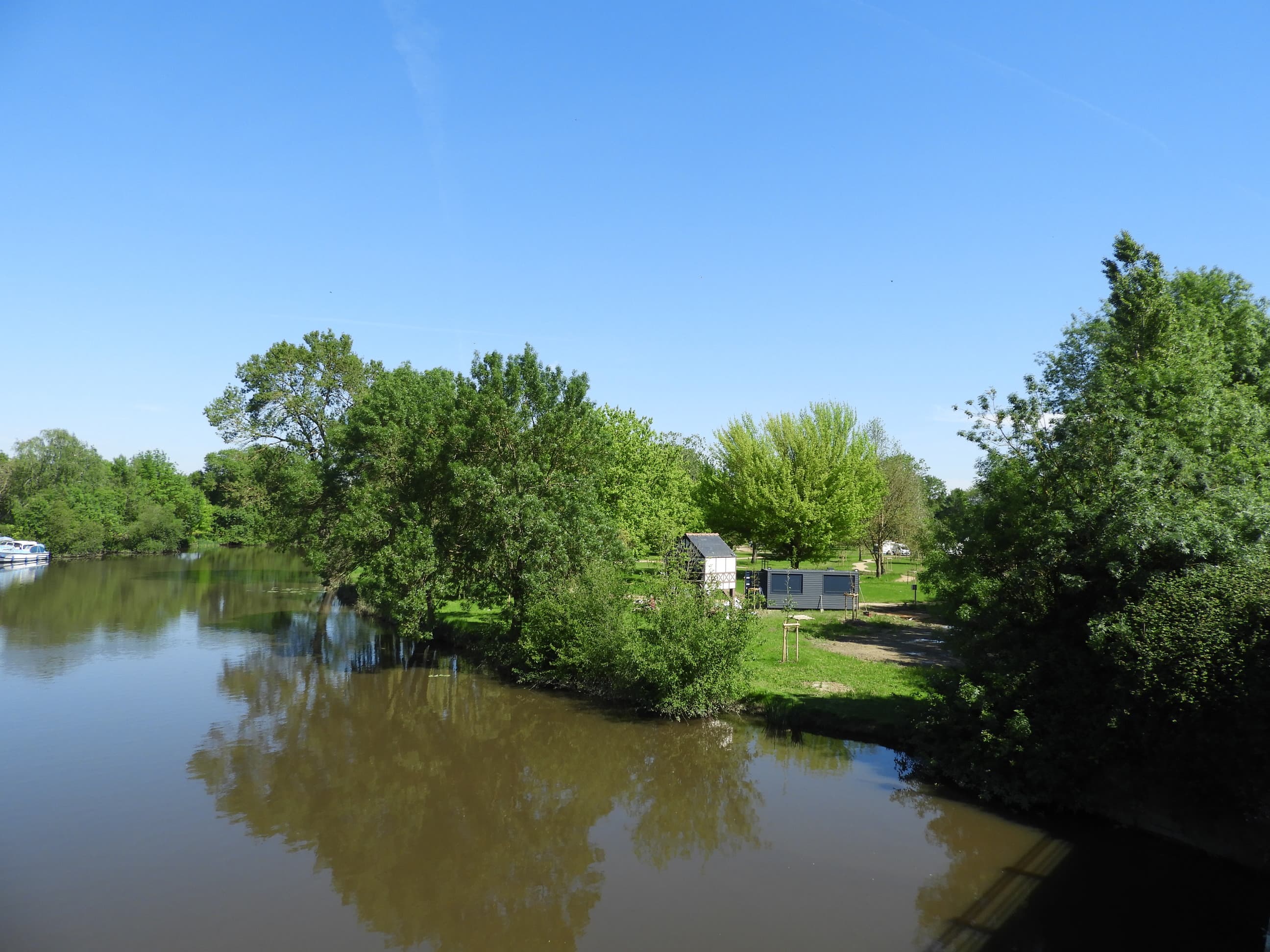 A scenery from Camping du Lion d'Angers