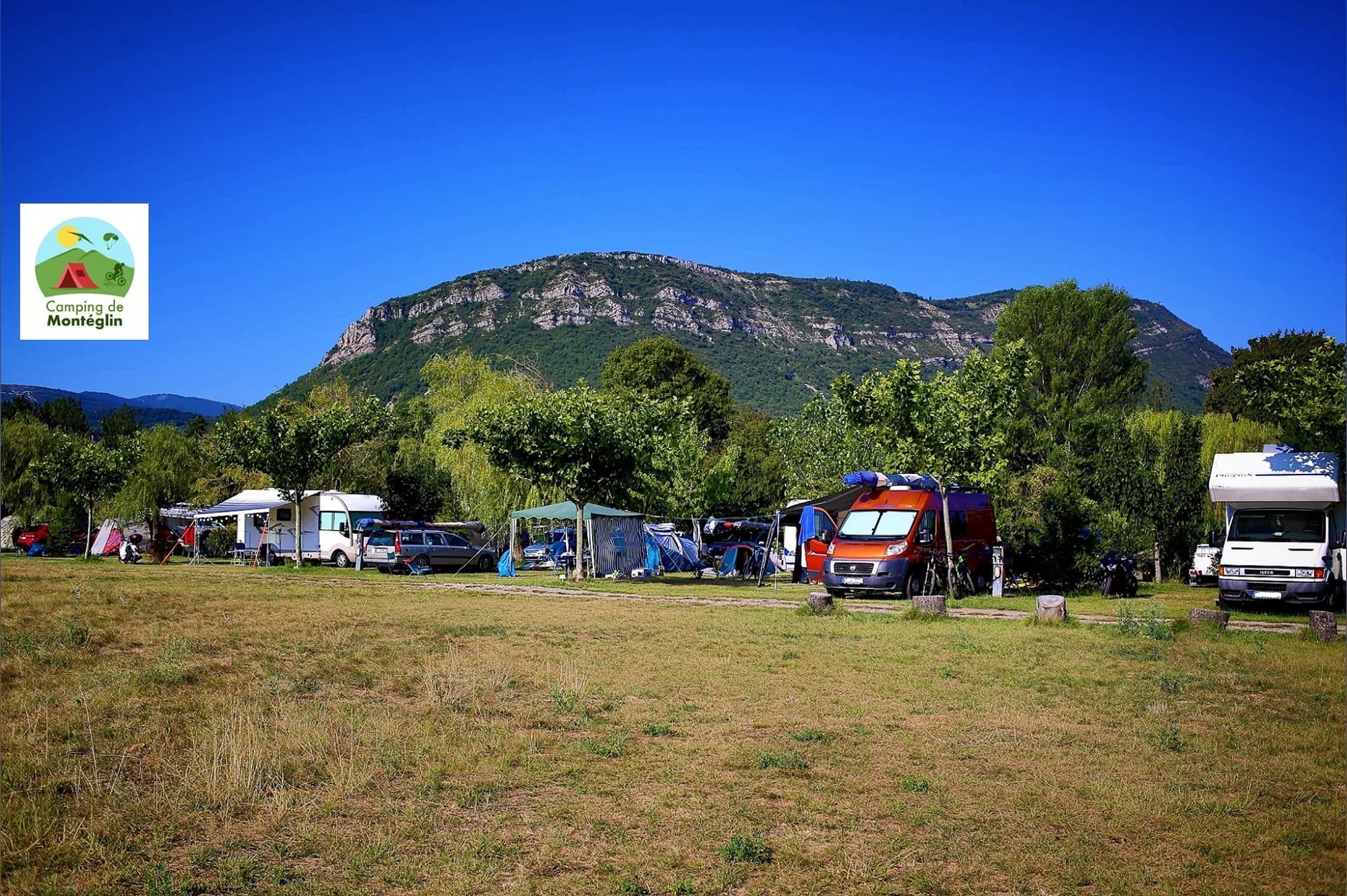A scenery from Camping de Montéglin