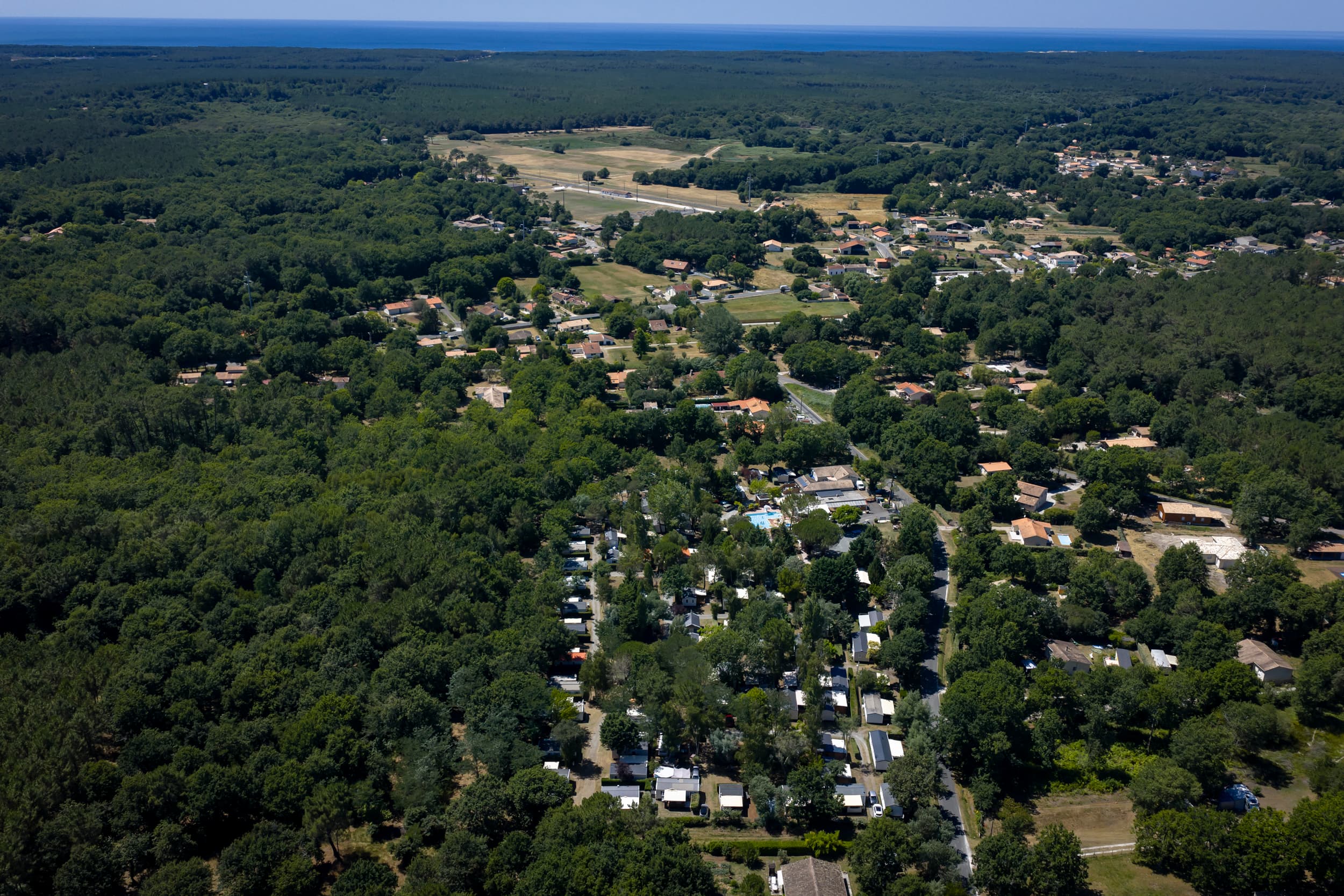 A scenery from Camping Des Familles
