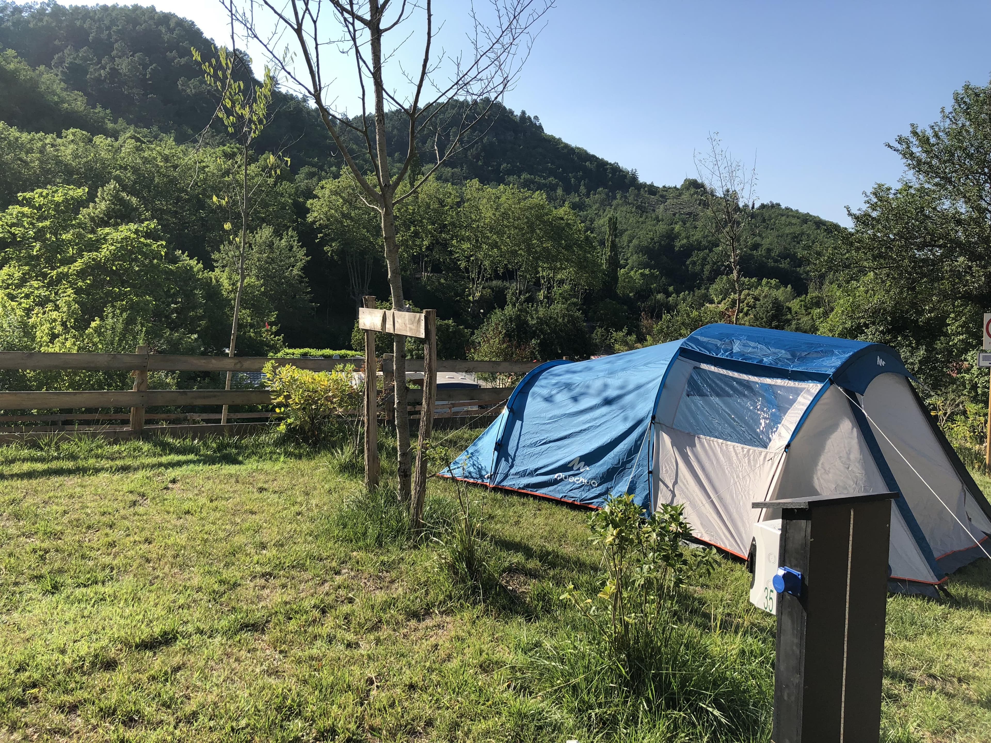 A scenery from Camping La Bernède