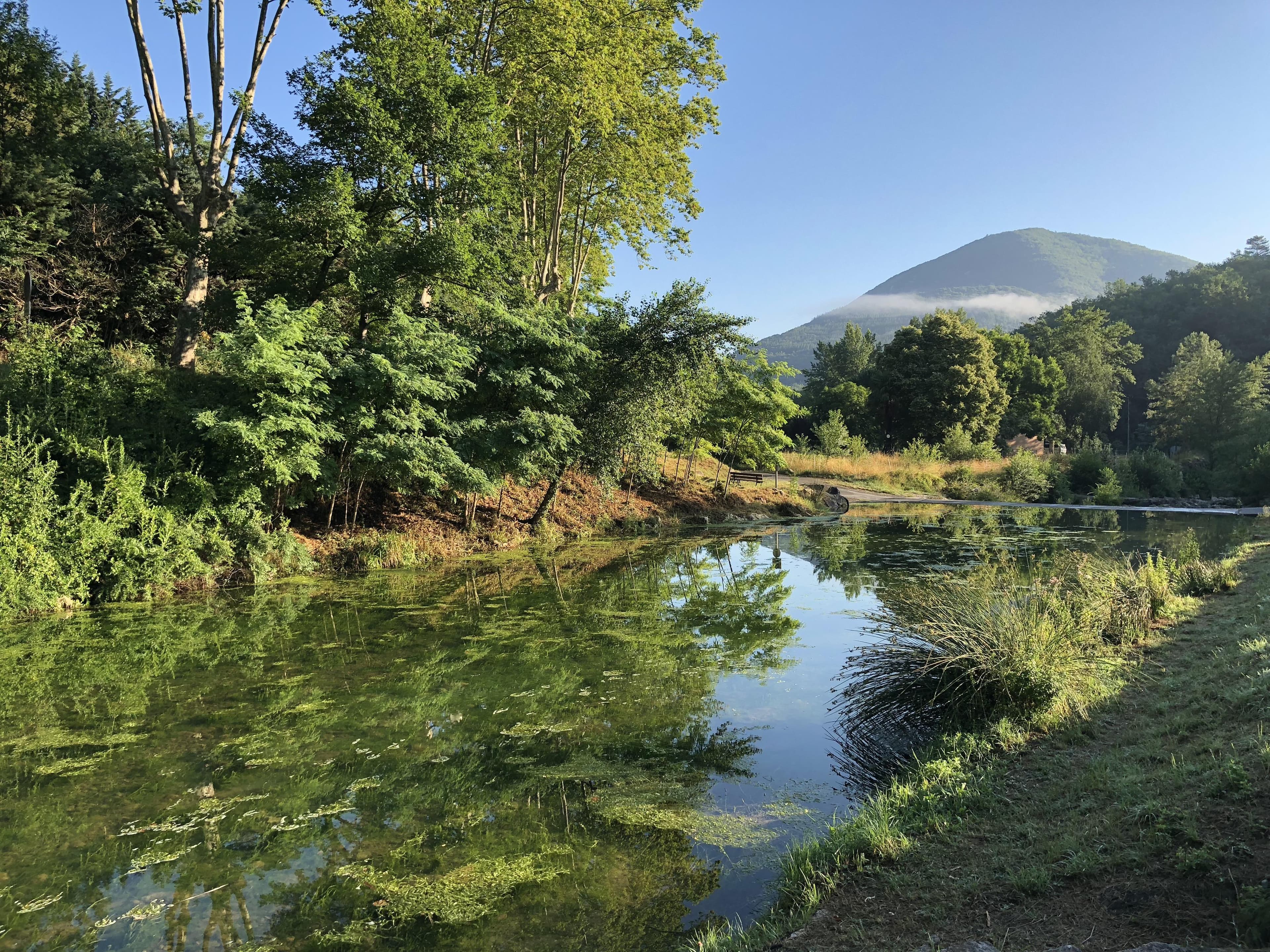 A scenery from Camping La Bernède