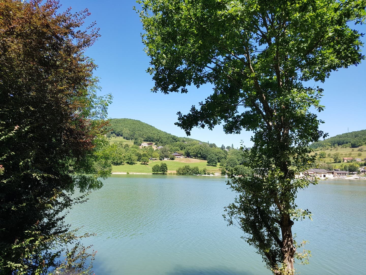 A scenery from Flower Camping du Lac du Causse
