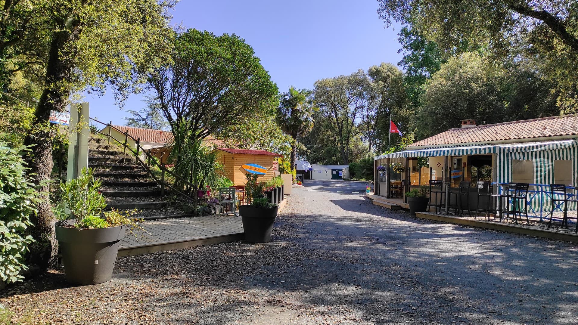 A scenery from Camping les Ramiers