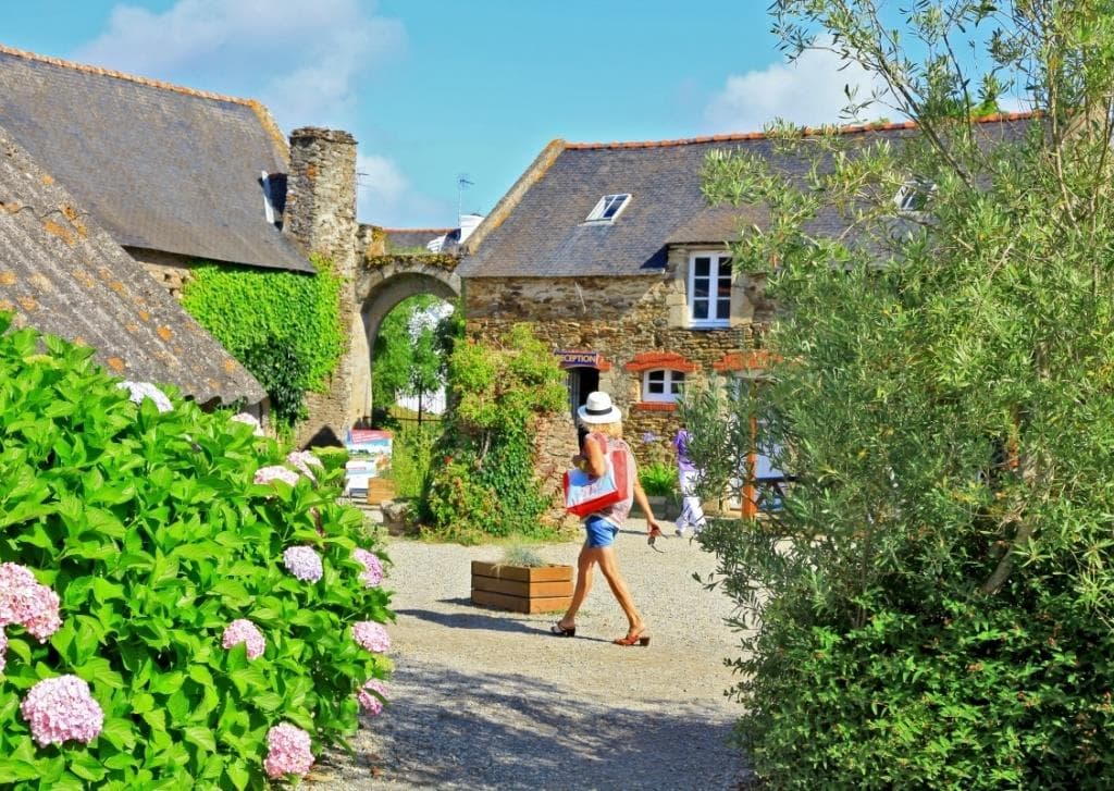 A scenery from Plein Air Locations - camping Manoir de ker an Poul