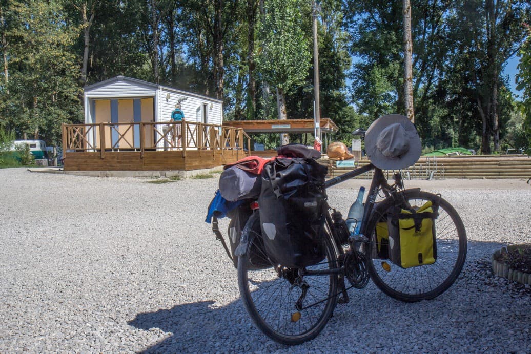 A scenery from Camping de l'Ile
