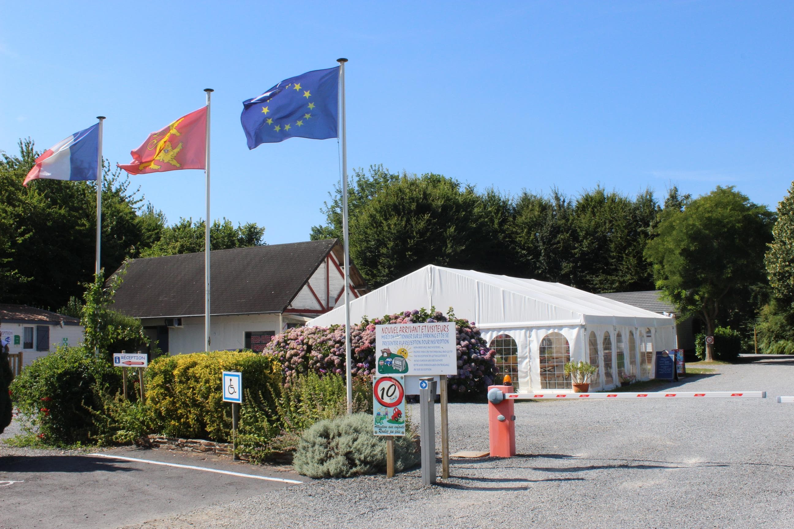A scenery from Camping Le Clos de Balleroy