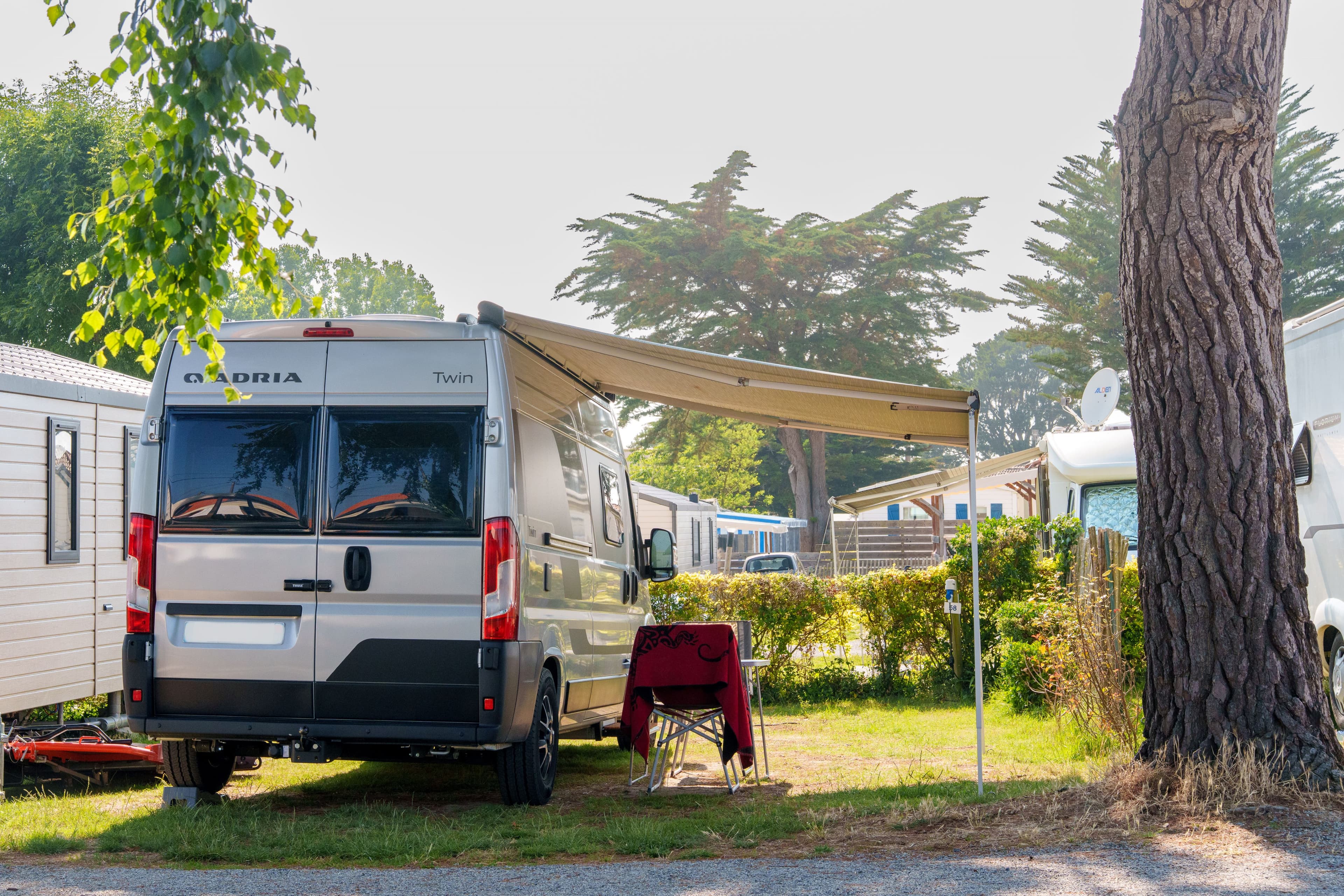 A scenery from Camping du Vieux Château