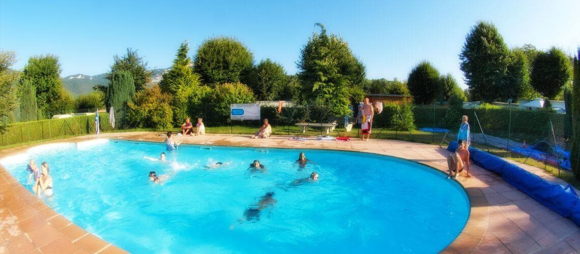 A scenery from Camping des Chavannes