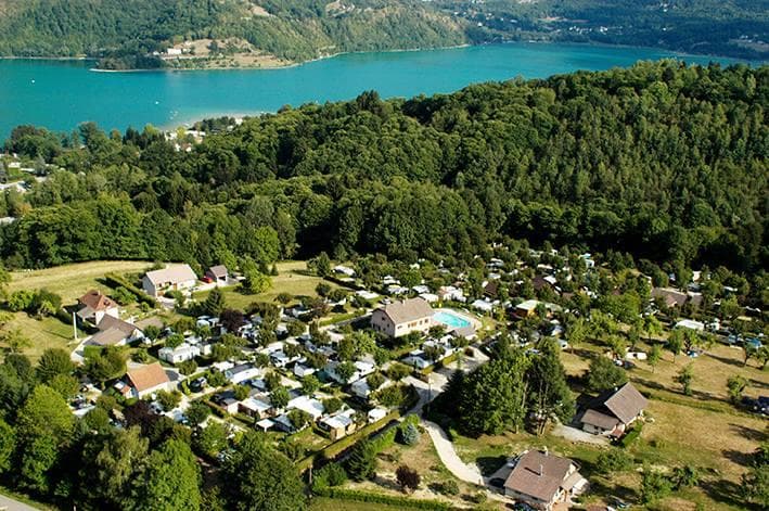 A scenery from Camping des Chavannes