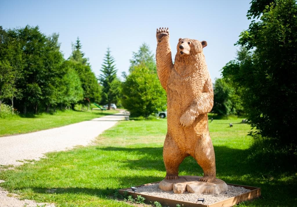 A scenery from Domaine de l'Ours