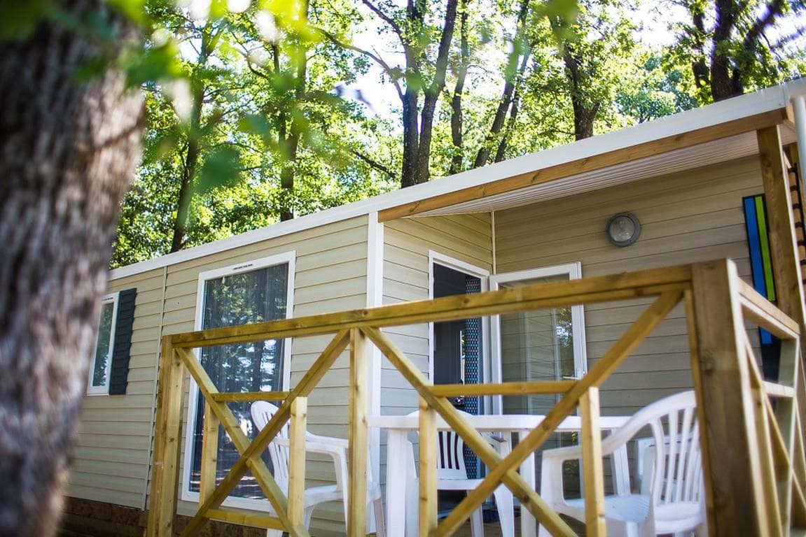 A scenery from Camping Le Bois des Ecureuils