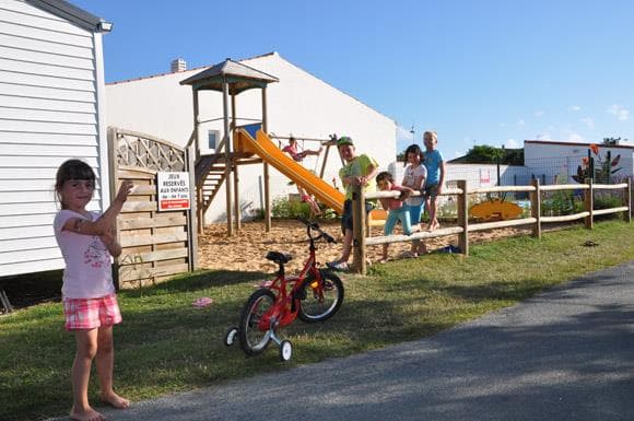 A scenery from Camping Fautais