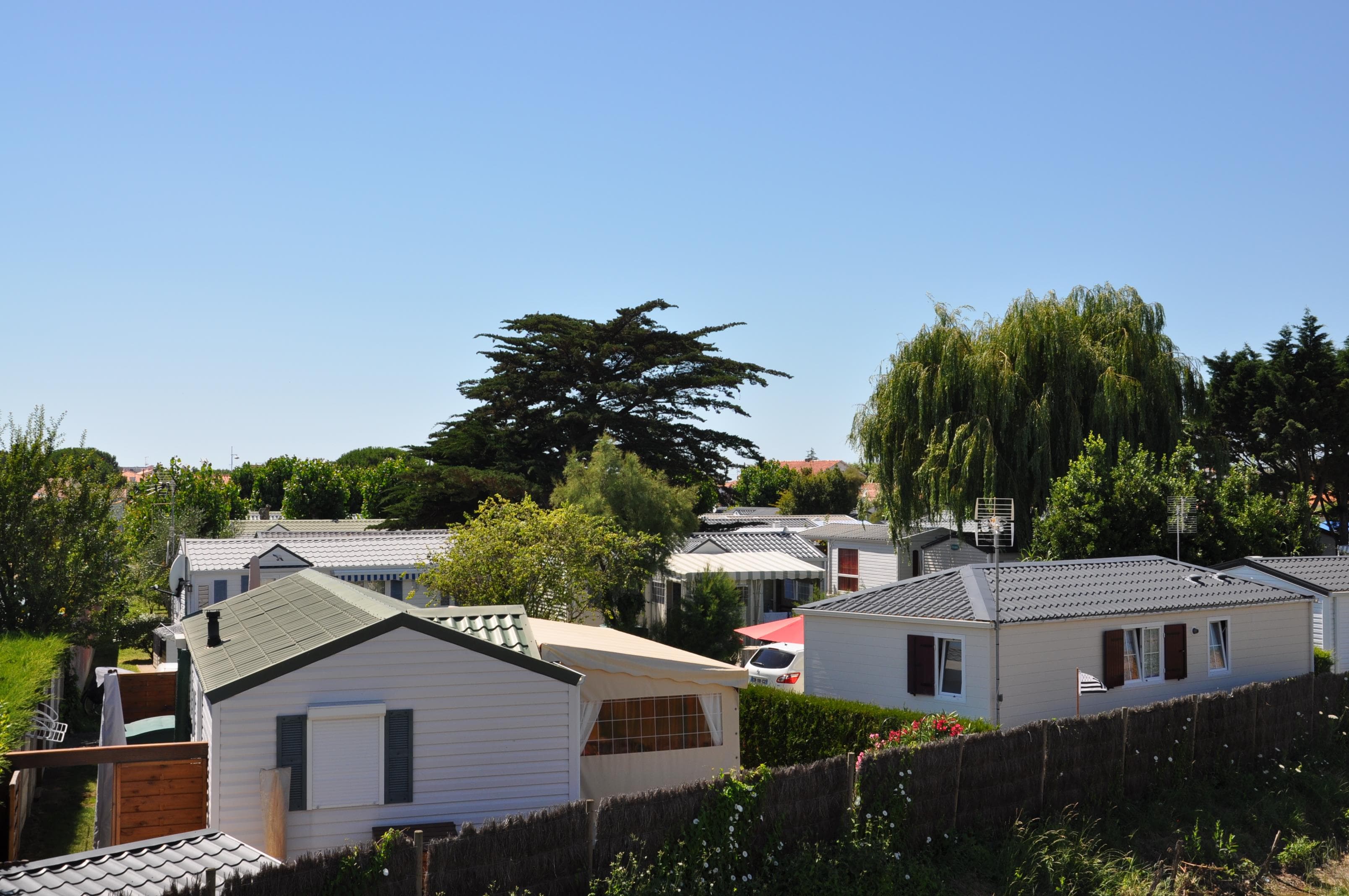 A scenery from Camping Fautais