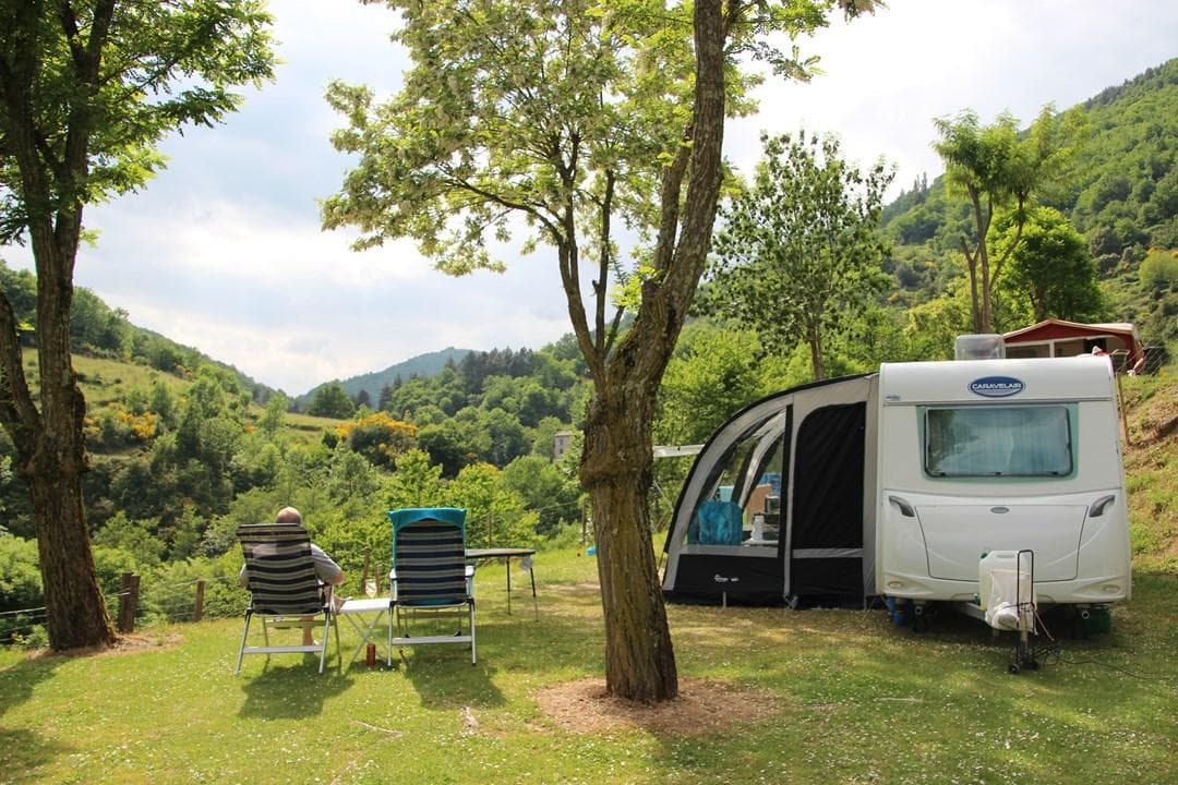 A scenery from Camping L'Ardéchois