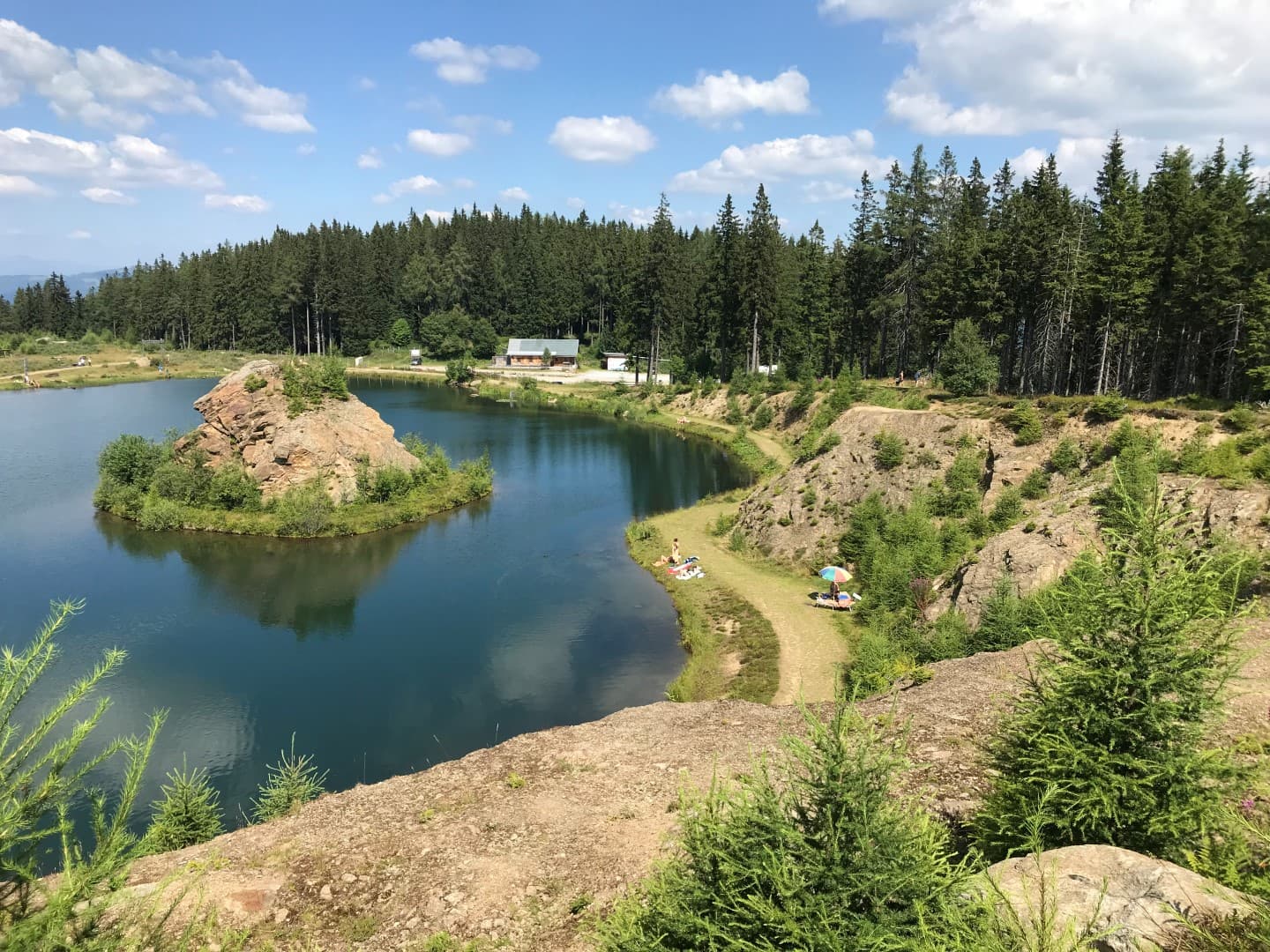 A scenery from Camping Hebalm