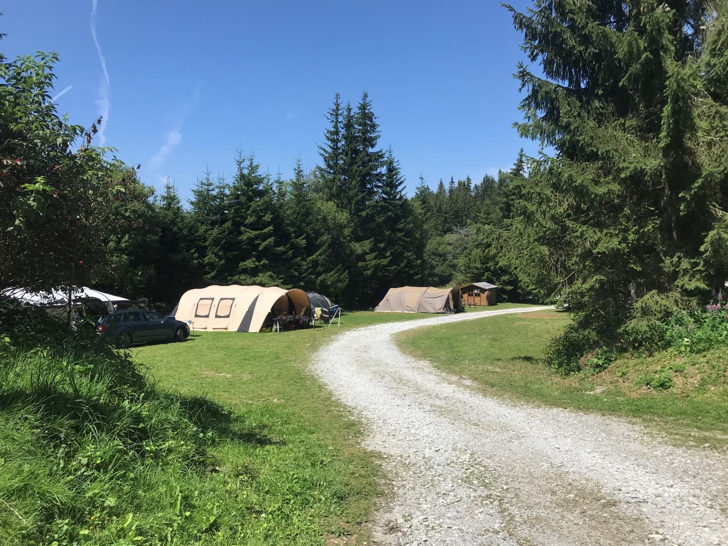 A scenery from Camping Hebalm